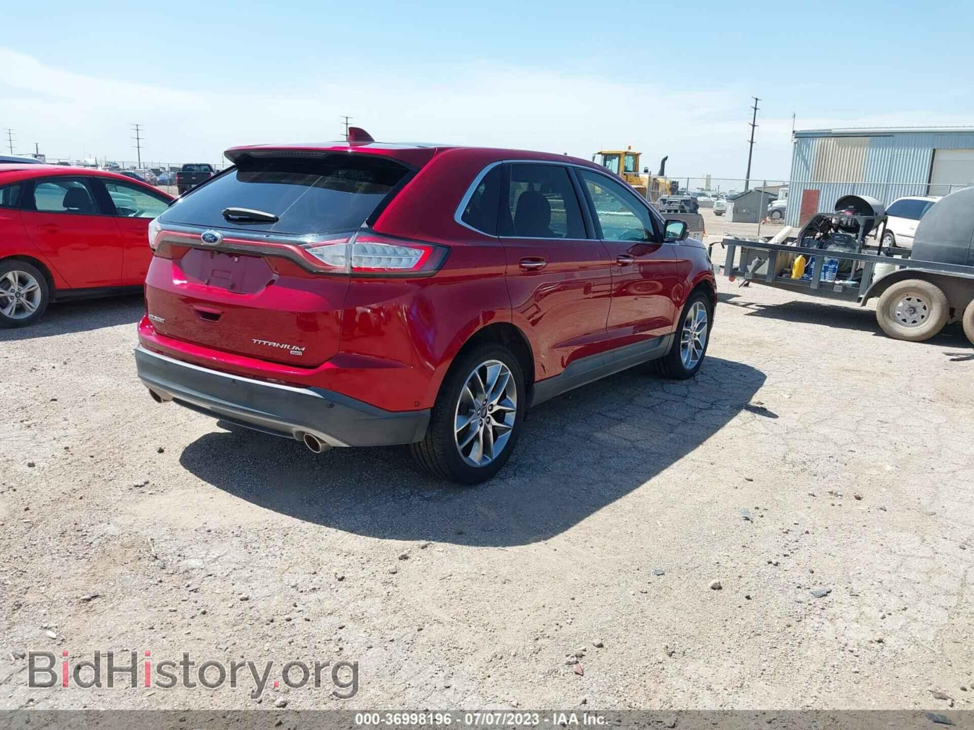 2015 FORD EDGE - VIN: 2FMPK4K89FBB27562 - Photo 4