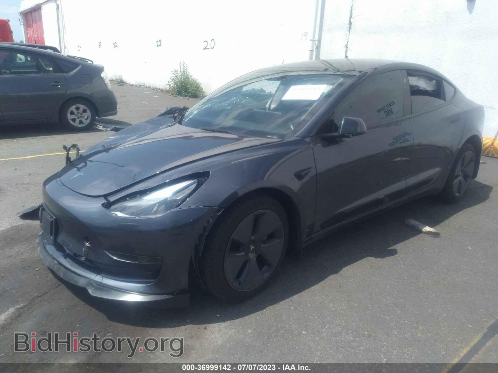 2022 TESLA MODEL 3 - VIN: 5YJ3E1EB5NF159586 - Фото 2