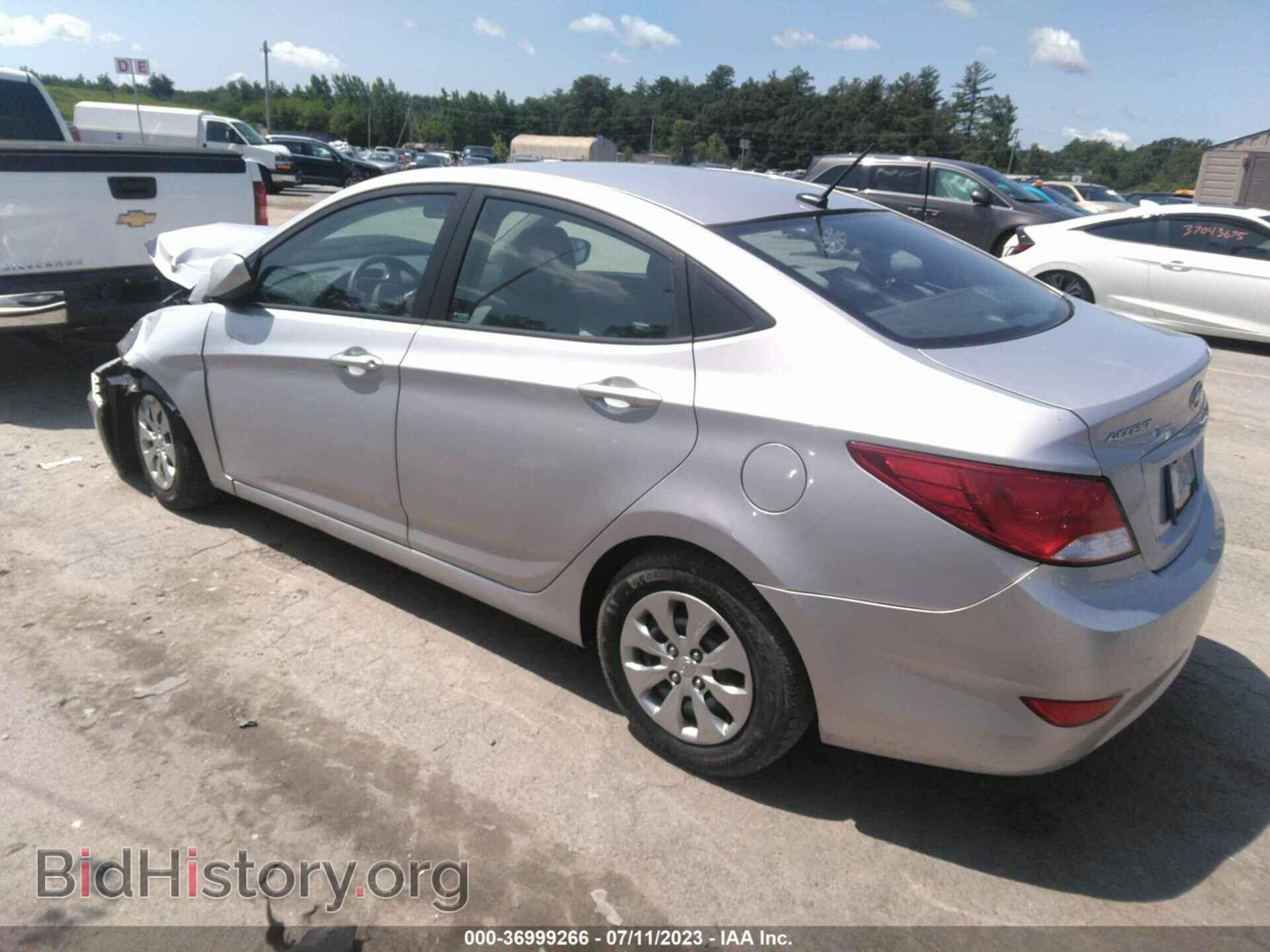 2017 HYUNDAI ACCENT - VIN: KMHCT4AE1HU318554 - Фото 3