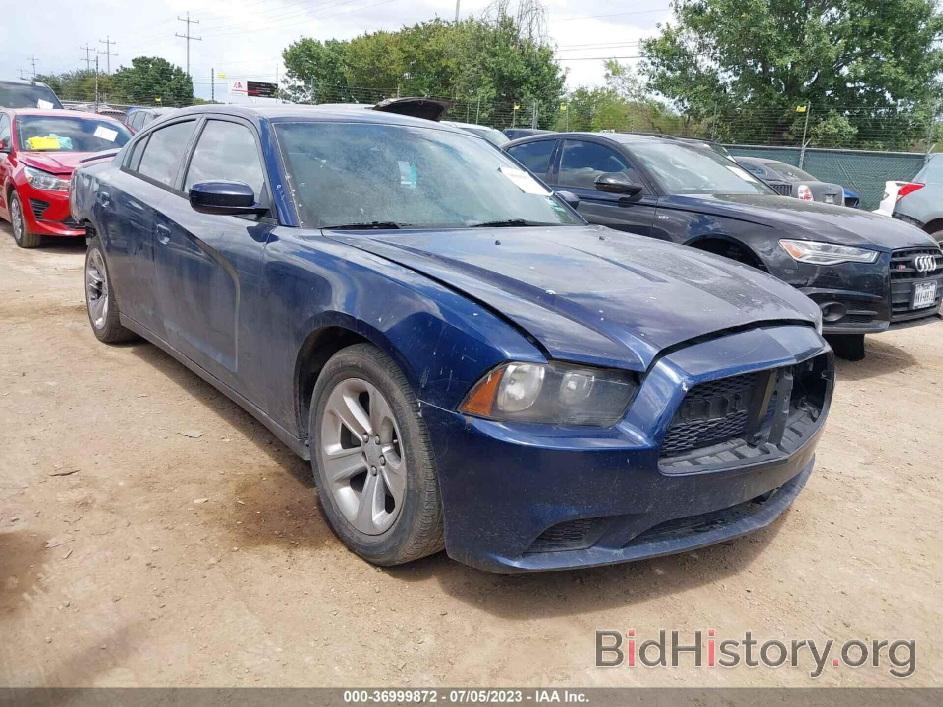 Photo 2C3CDXBG1DH696281 - DODGE CHARGER 2013