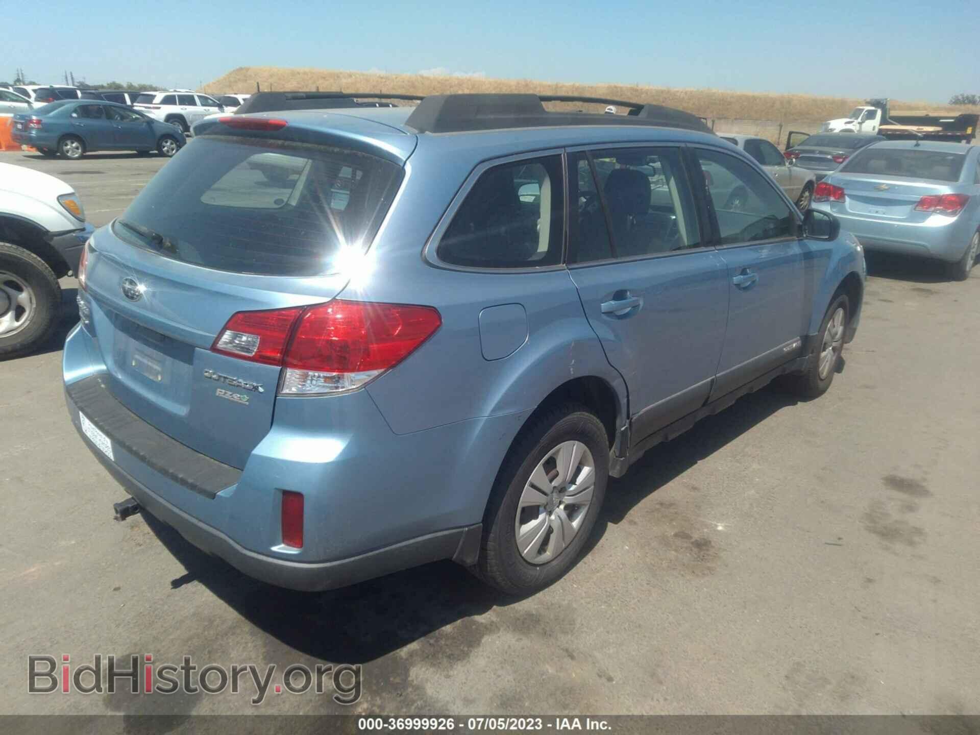 2011 SUBARU OUTBACK - VIN: 4S4BRBAC4B3417685 - Фото 4