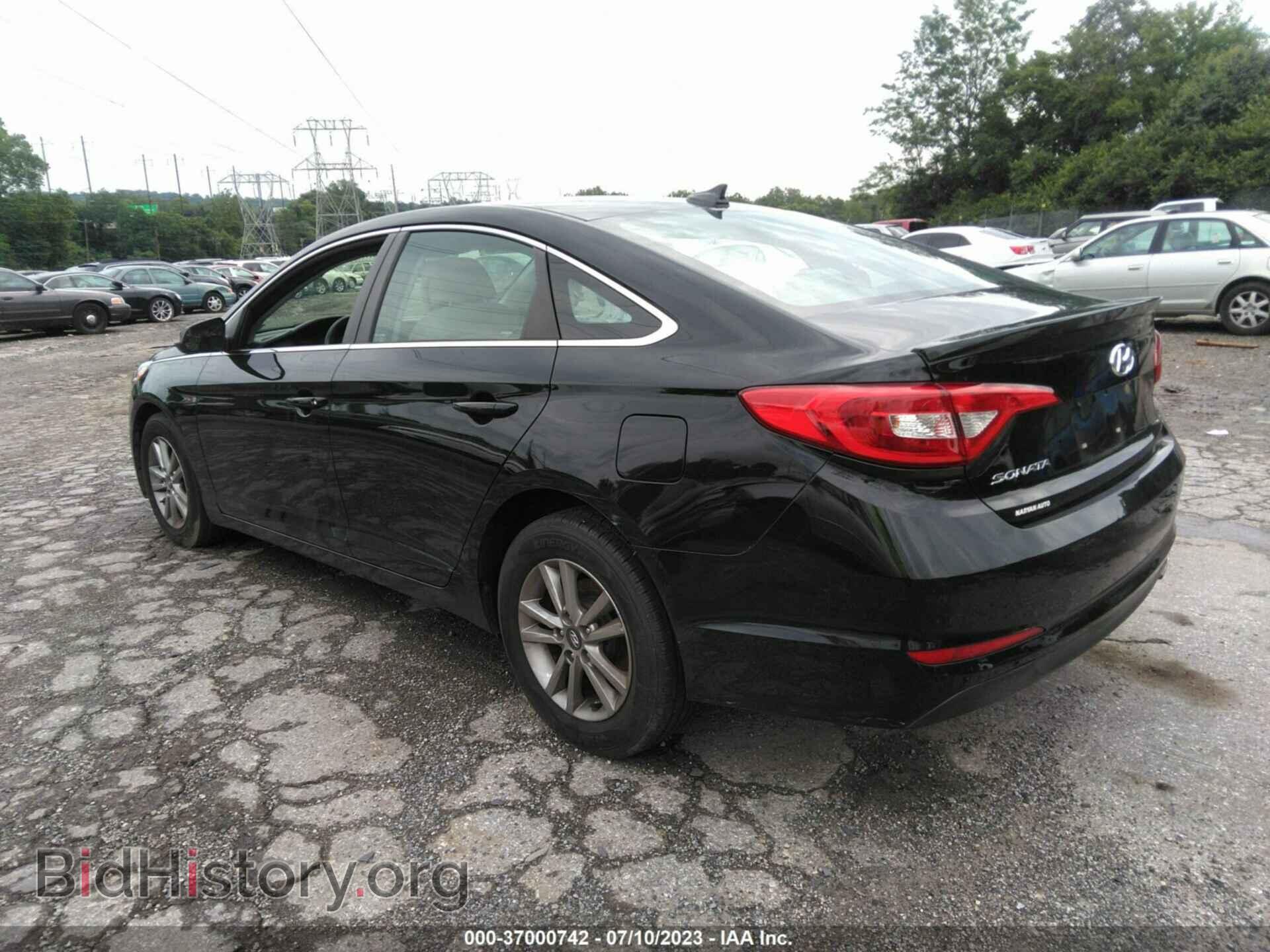 2017 HYUNDAI SONATA - VIN: 5NPE24AF7HH529566 - Фото 3