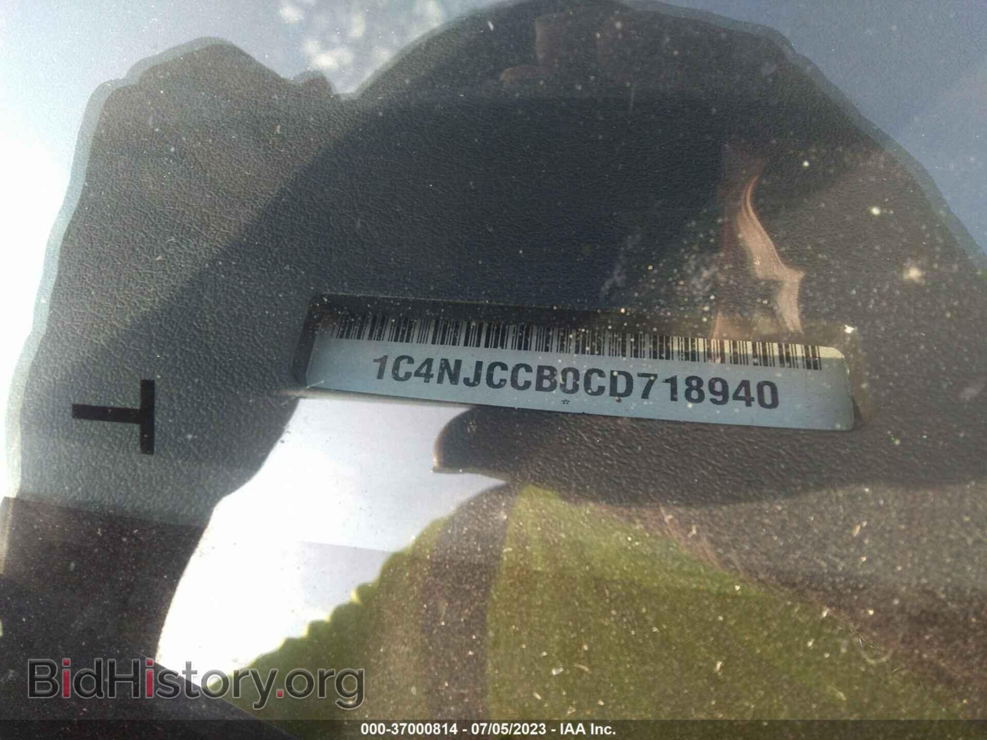 2012 JEEP COMPASS - VIN: 1C4NJCCB0CD718940 - Фото 9