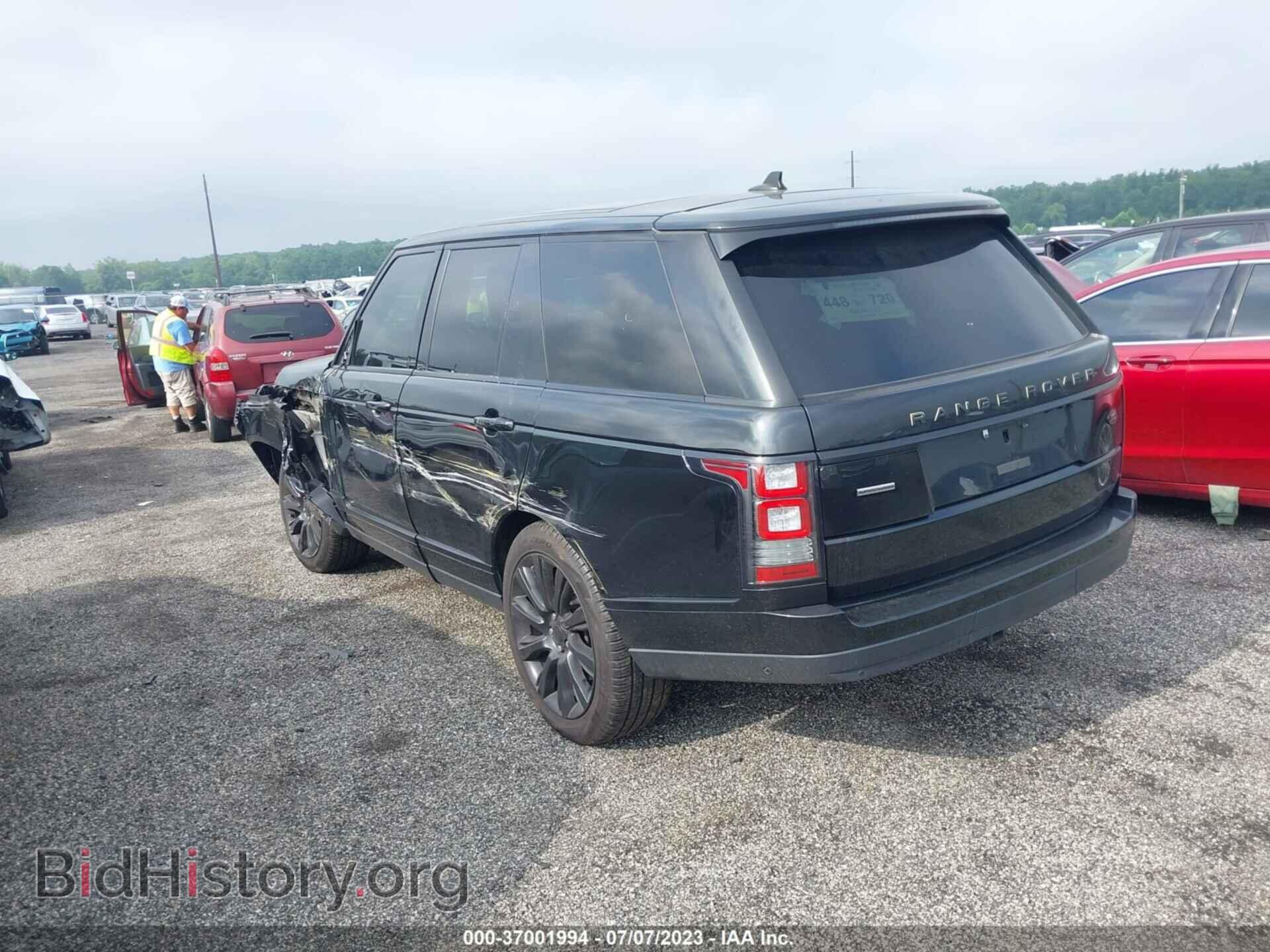 2016 LAND ROVER RANGE ROVER - VIN: SALGS2EF5GA249425 - Фото 3