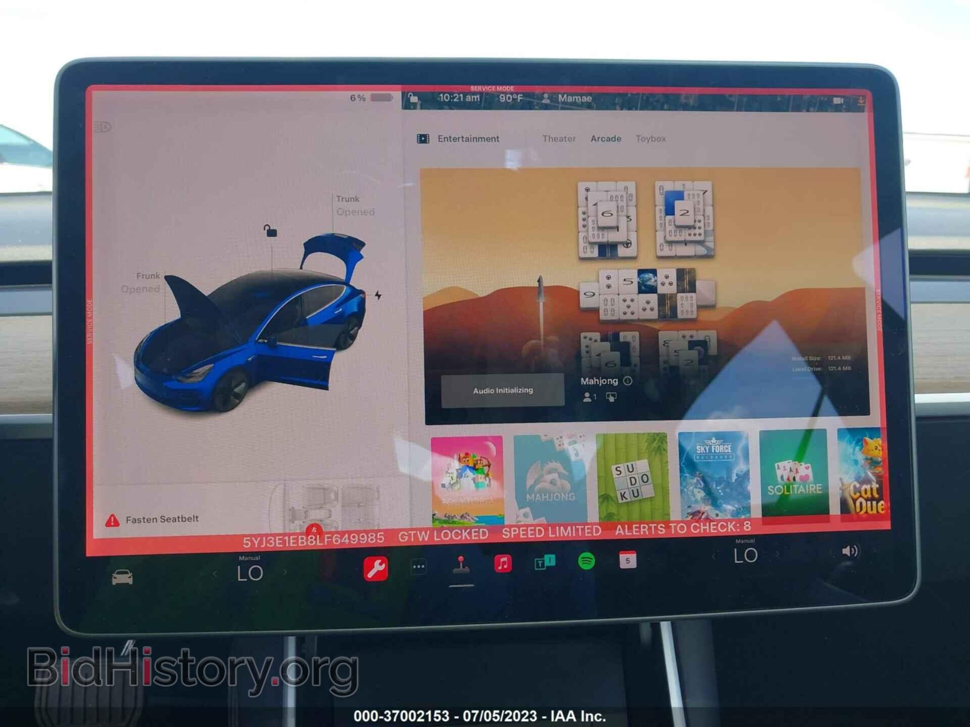 2020 TESLA MODEL 3 - VIN: 5YJ3E1EB8LF649985 - Фото 17
