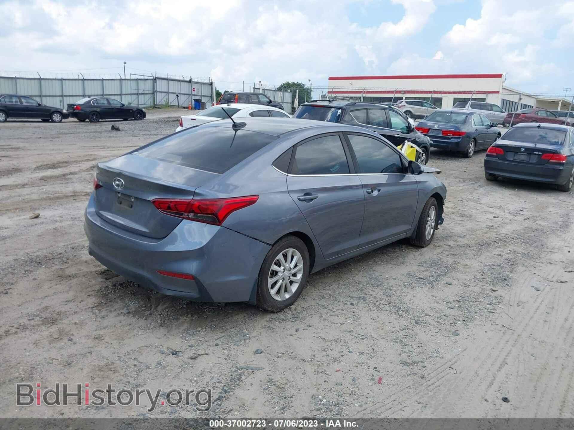 2019 HYUNDAI ACCENT - VIN: 3KPC24A37KE053523 - Фото 4