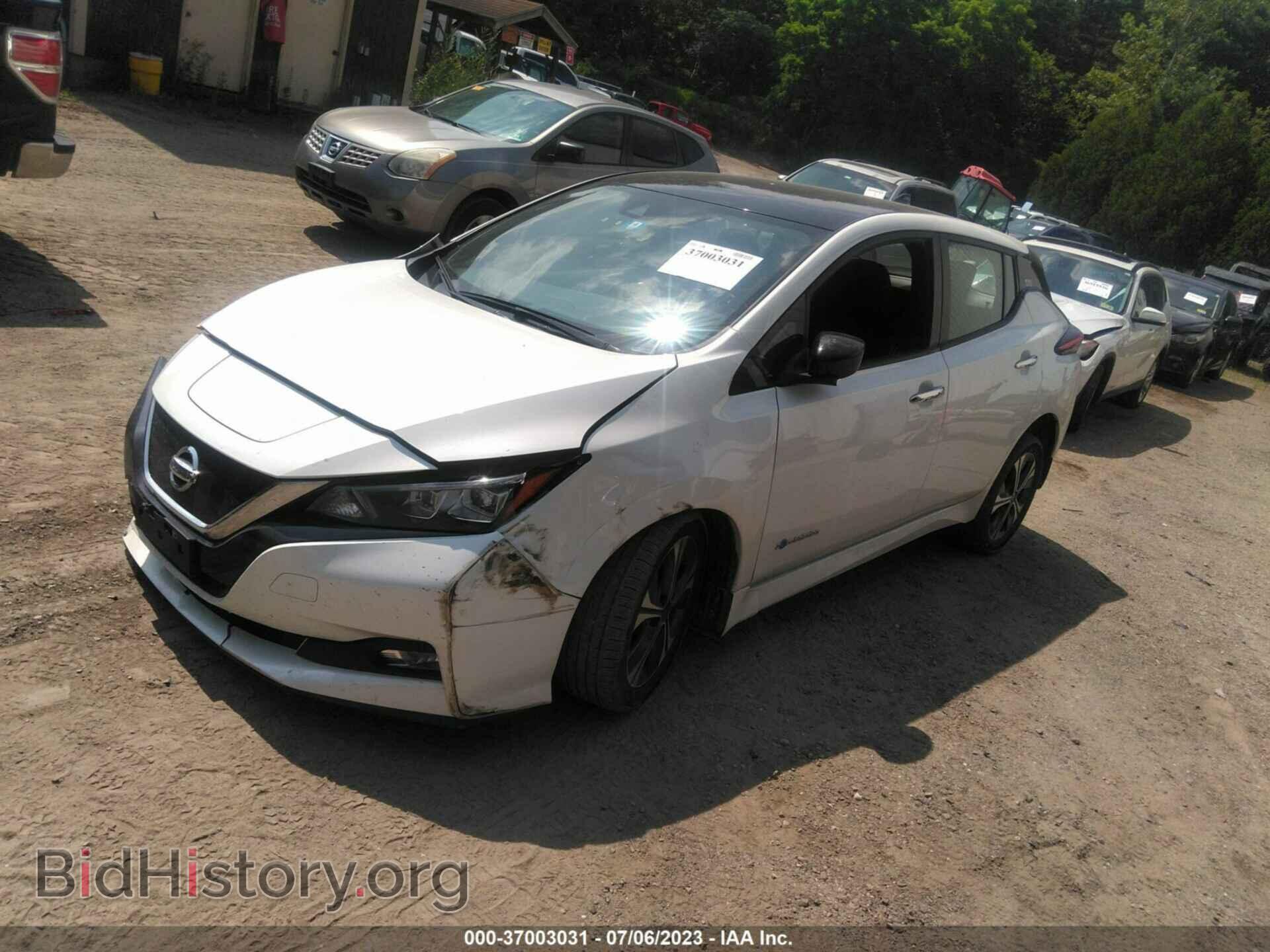 2019 NISSAN LEAF - VIN: 1N4BZ1CP9KC318414 - Фото 2