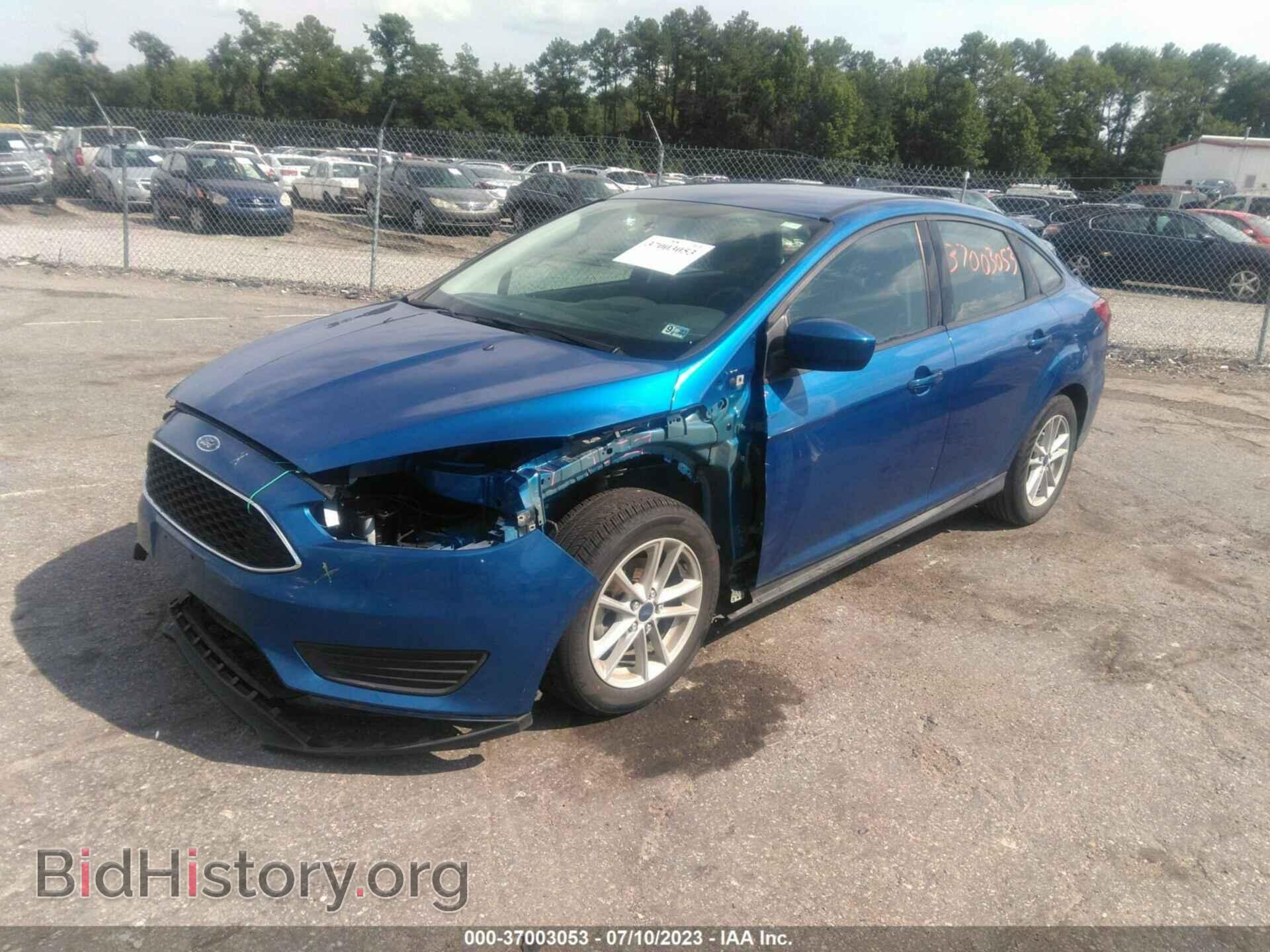 2018 FORD FOCUS - VIN: 1FADP3F22JL285314 - Фото 2