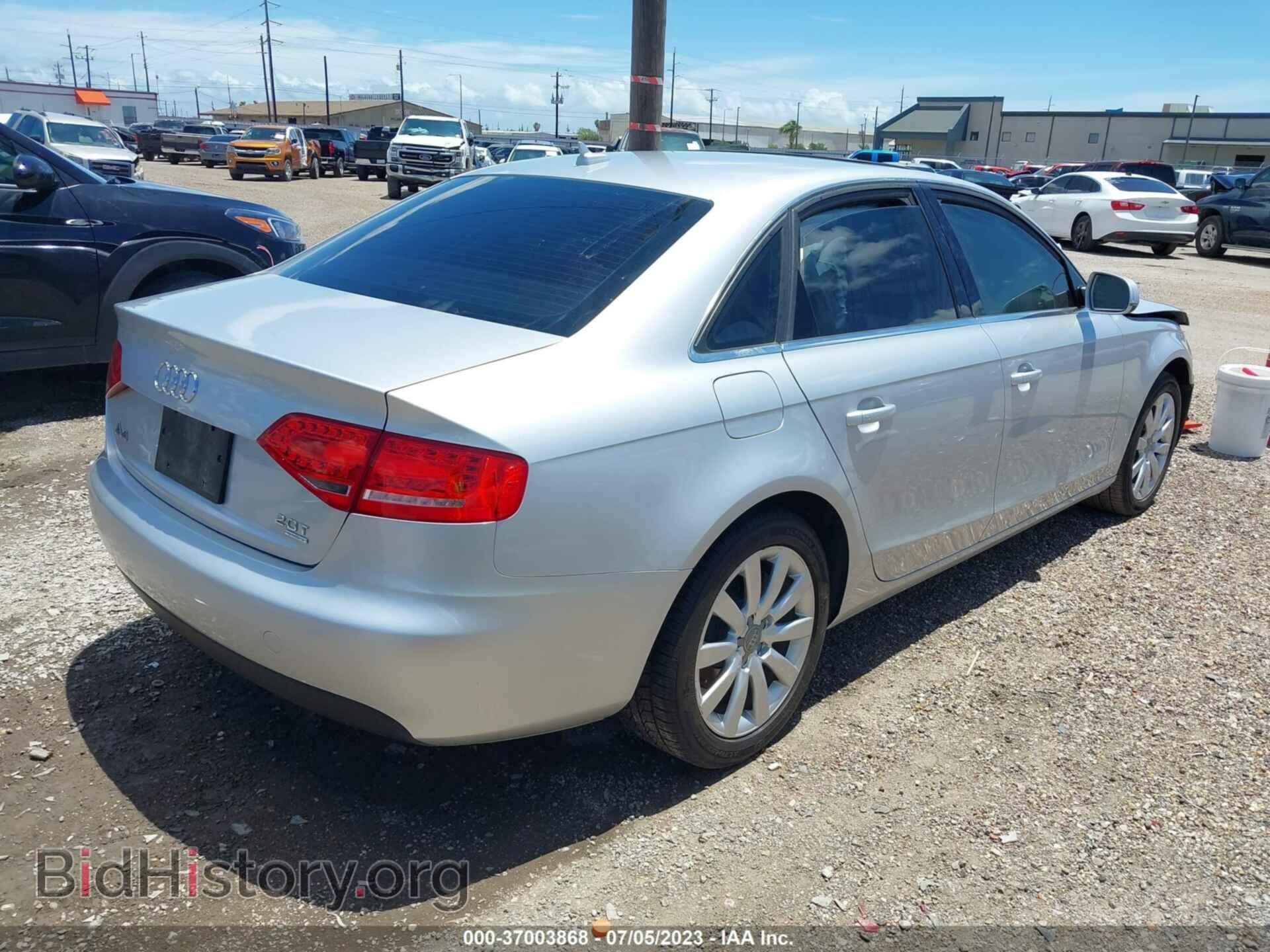 2011 AUDI A4 - VIN: WAUFFAFL5BN003043 - Фото 4