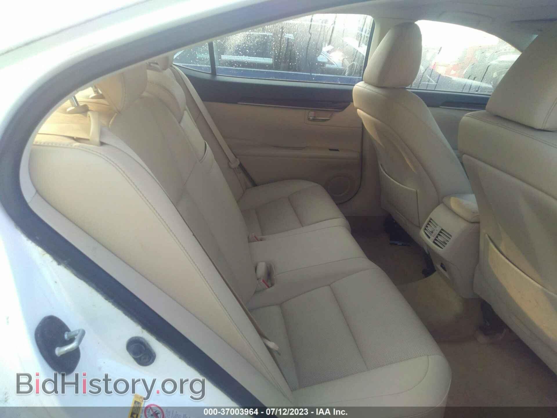 2015 LEXUS ES 350 - VIN: JTHBK1GG2F2203639 - Фото 8