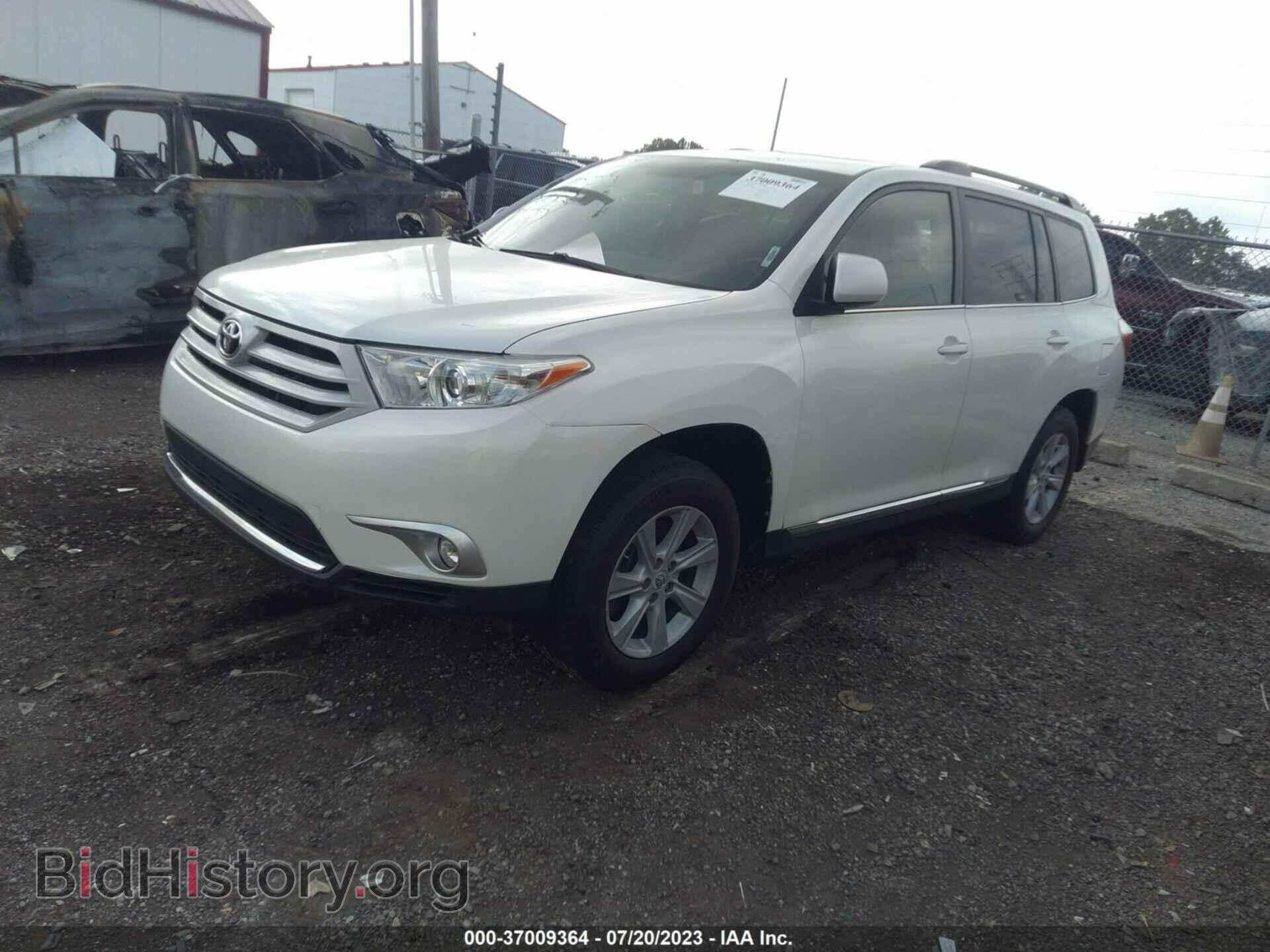 2012 TOYOTA HIGHLANDER - VIN: 5TDZK3EH8CS078299 - Фото 2