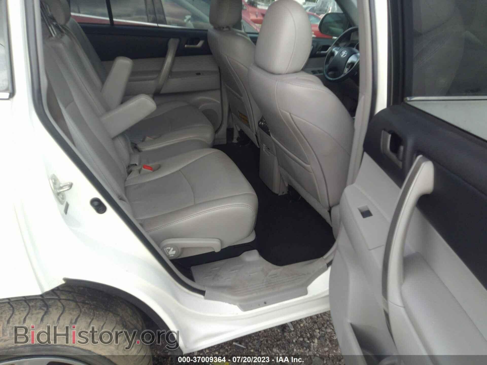 2012 TOYOTA HIGHLANDER - VIN: 5TDZK3EH8CS078299 - Фото 8