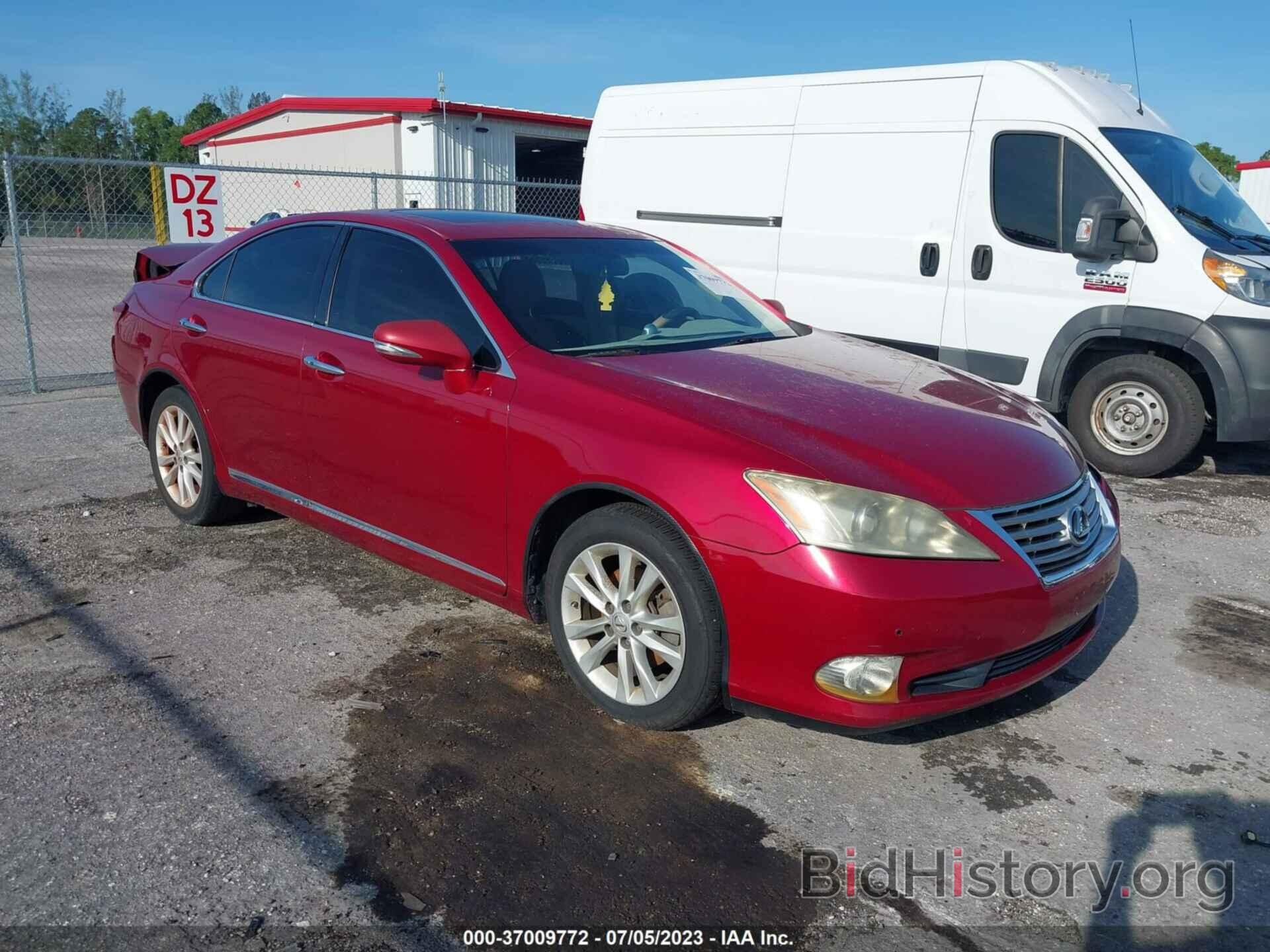 Photo JTHBK1EG5A2346256 - LEXUS ES 350 2010