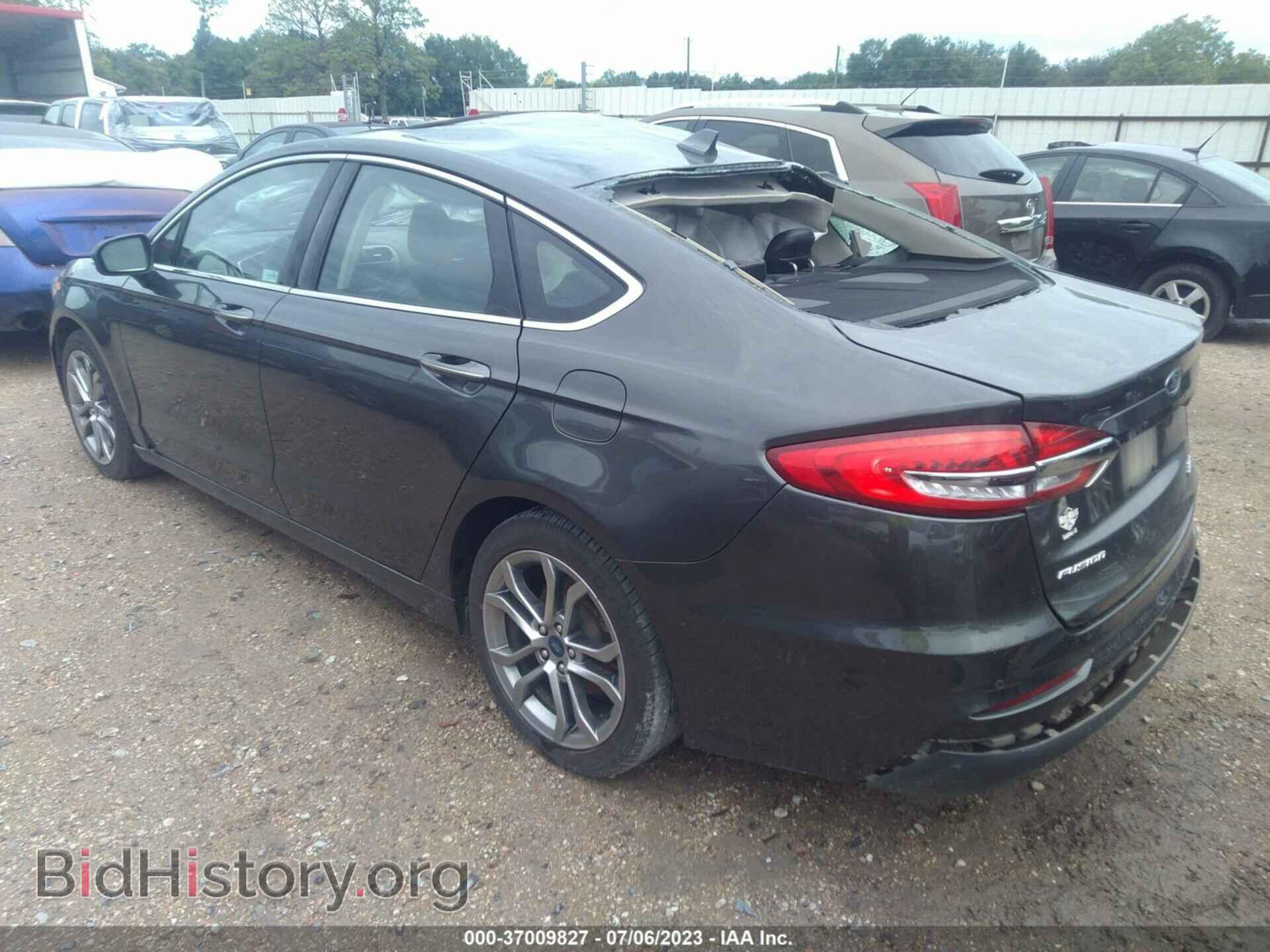 2019 FORD FUSION - VIN: 3FA6P0CD6KR161160 - Фото 3