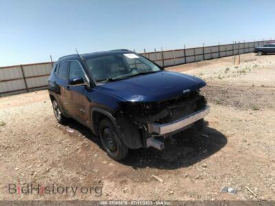 2020 Jeep COMPASS Limited, blue — VIN 3C4NJCCB3LT120934, IAAI