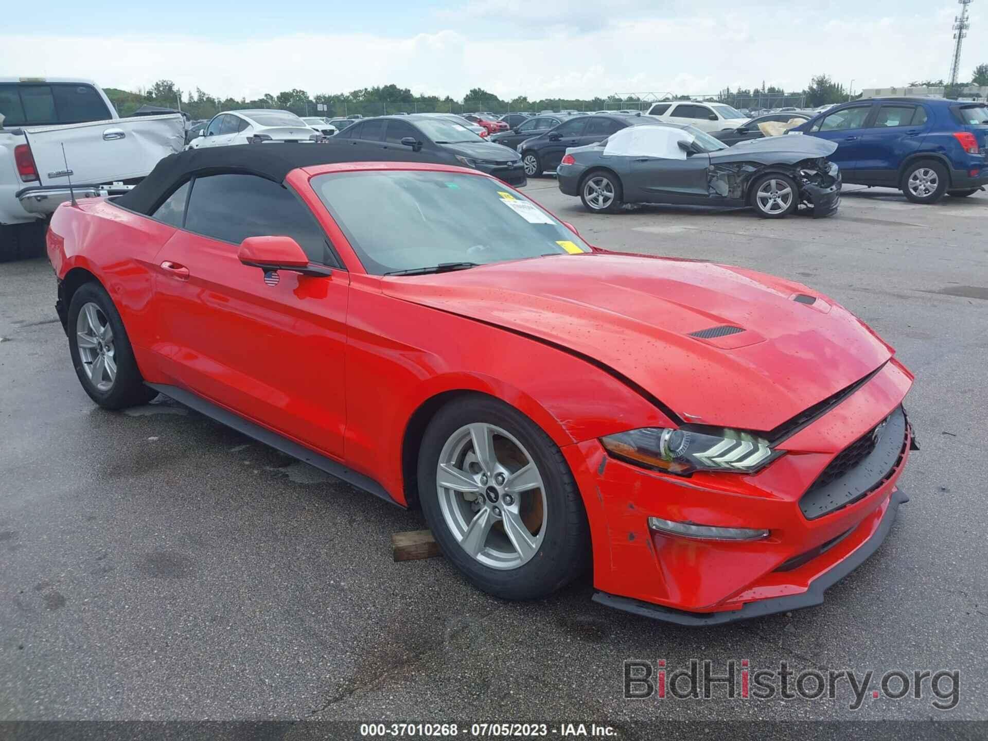 Photo 1FATP8UH7L5161885 - FORD MUSTANG 2020