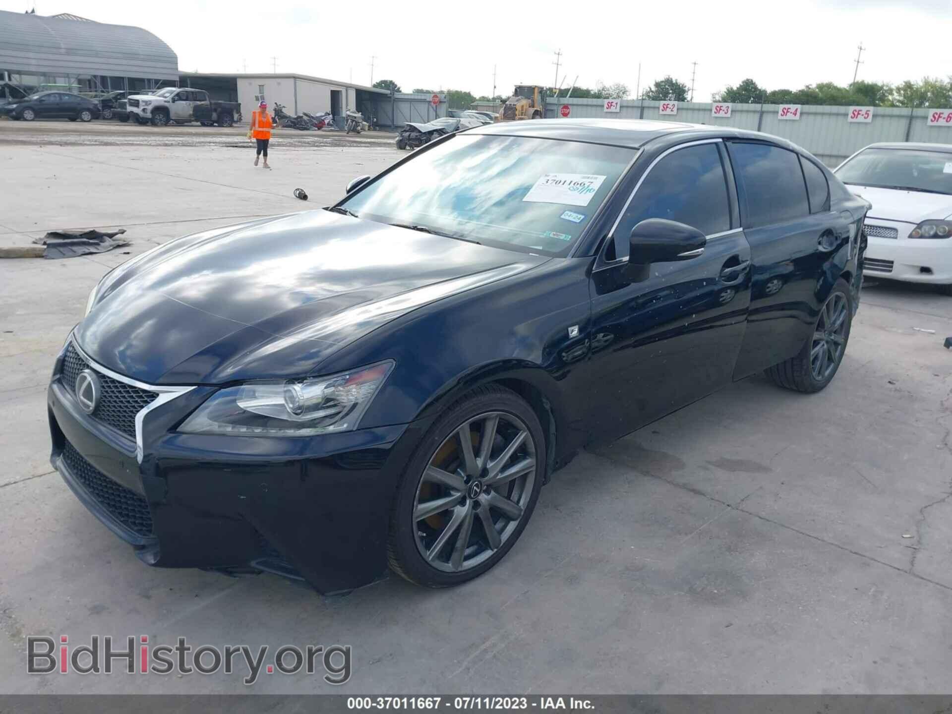 2013 LEXUS GS 350 - VIN: JTHBE1BL8D5026439 - Фото 2
