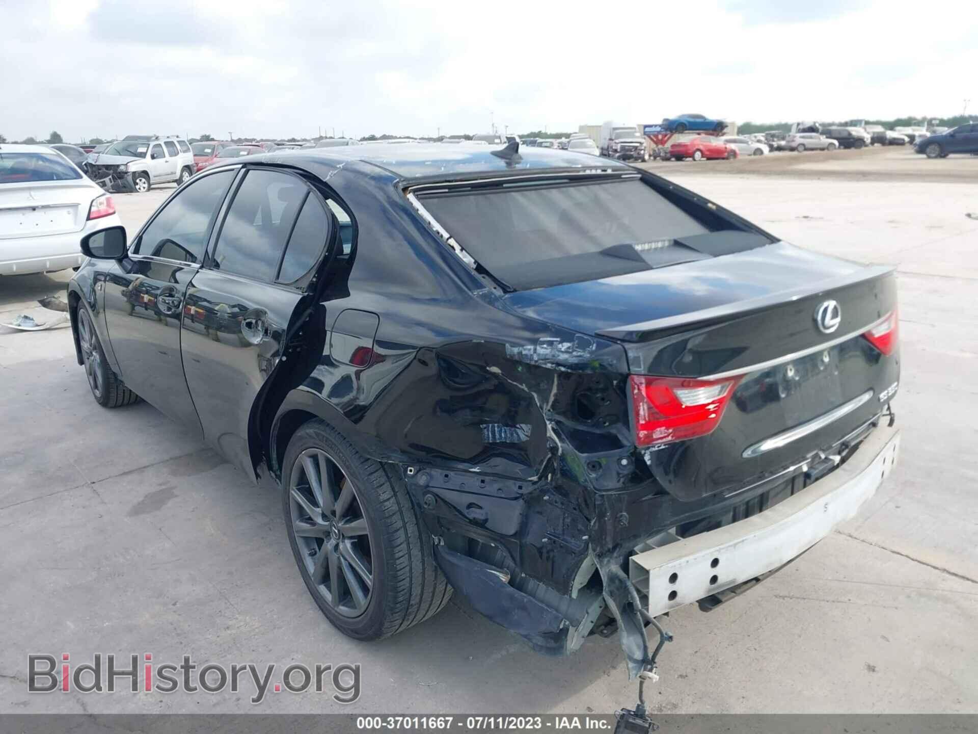 2013 LEXUS GS 350 - VIN: JTHBE1BL8D5026439 - Фото 3