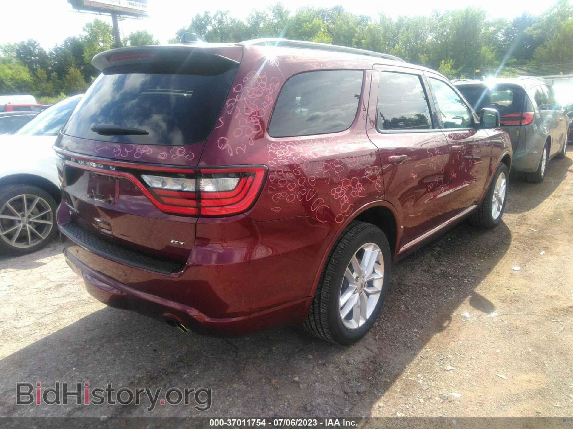 2023 DODGE DURANGO - VIN: 1C4RDJDG2PC597444 - Фото 4