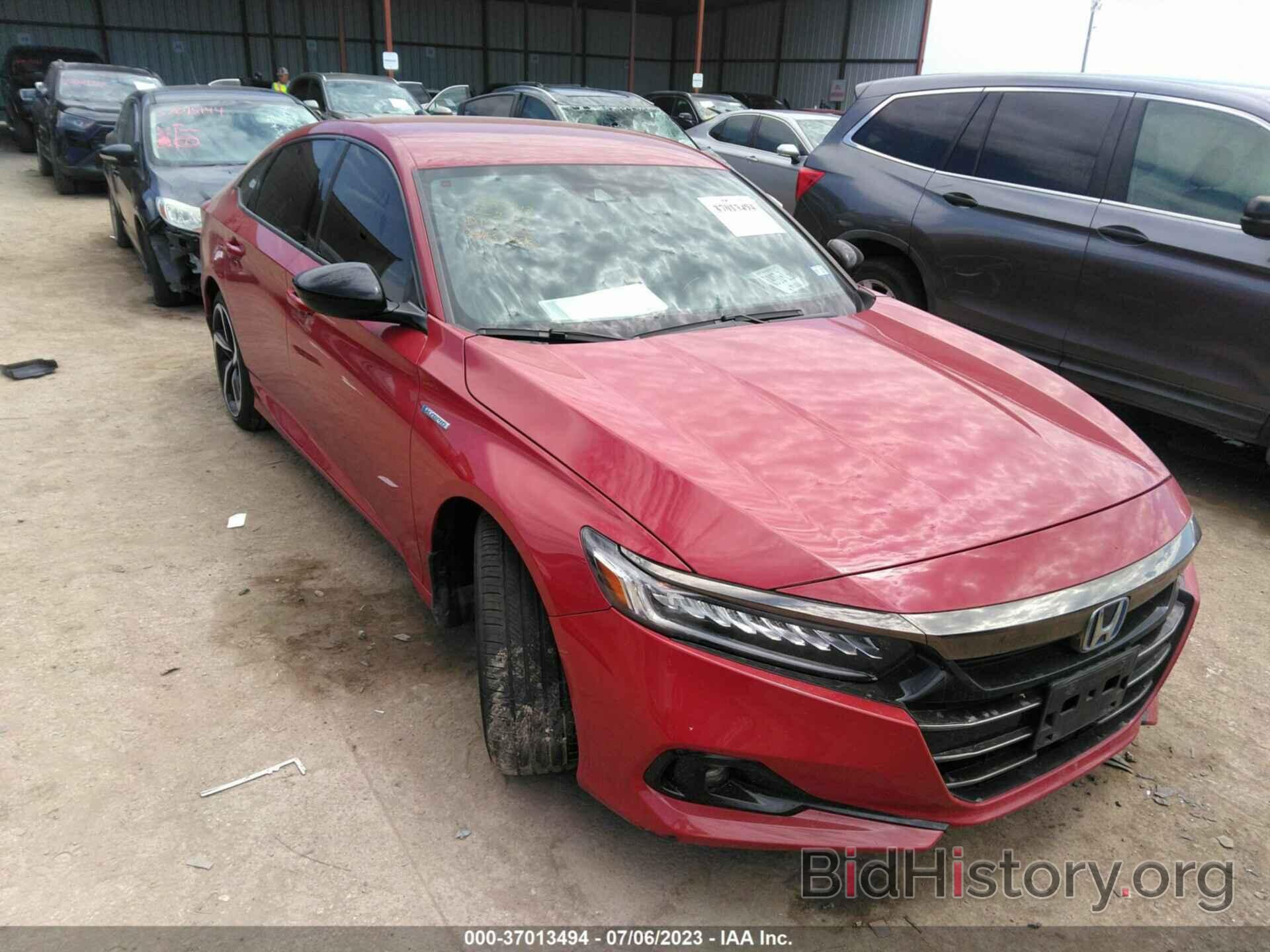 Photo 1HGCV3F29NA004558 - HONDA ACCORD HYBRID 2022