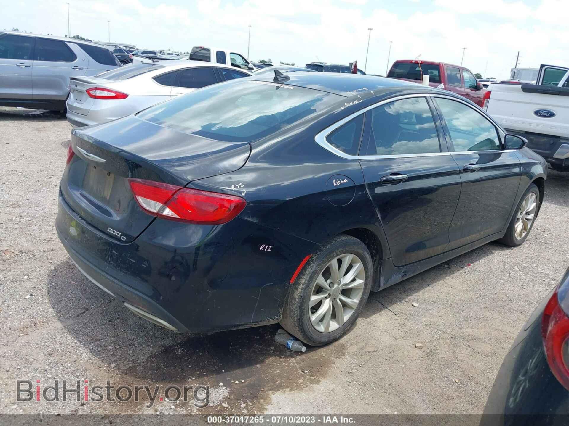 2015 CHRYSLER 200 - VIN: 1C3CCCCG2FN509814 - Фото 4
