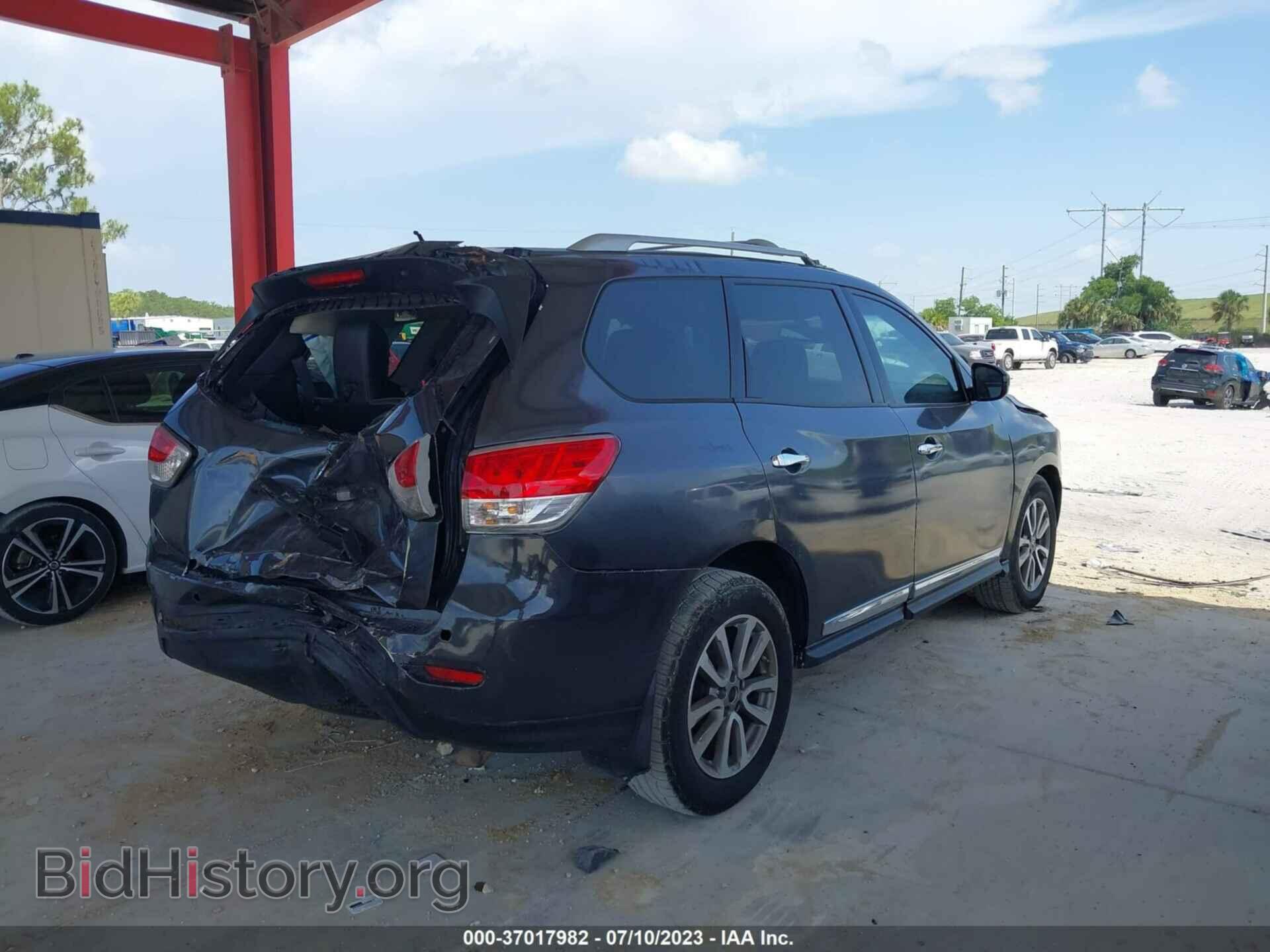 2013 NISSAN PATHFINDER - VIN: 5N1AR2MN9DC617103 - Фото 4