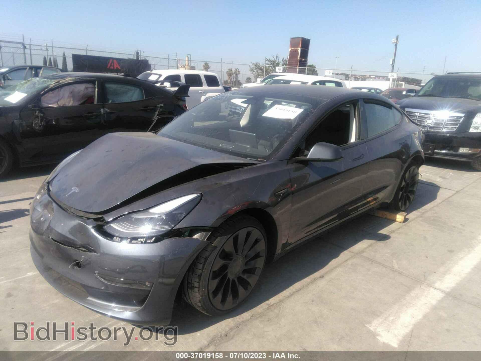 2023 TESLA MODEL 3 - VIN: 5YJ3E1EC2PF495952 - Фото 2