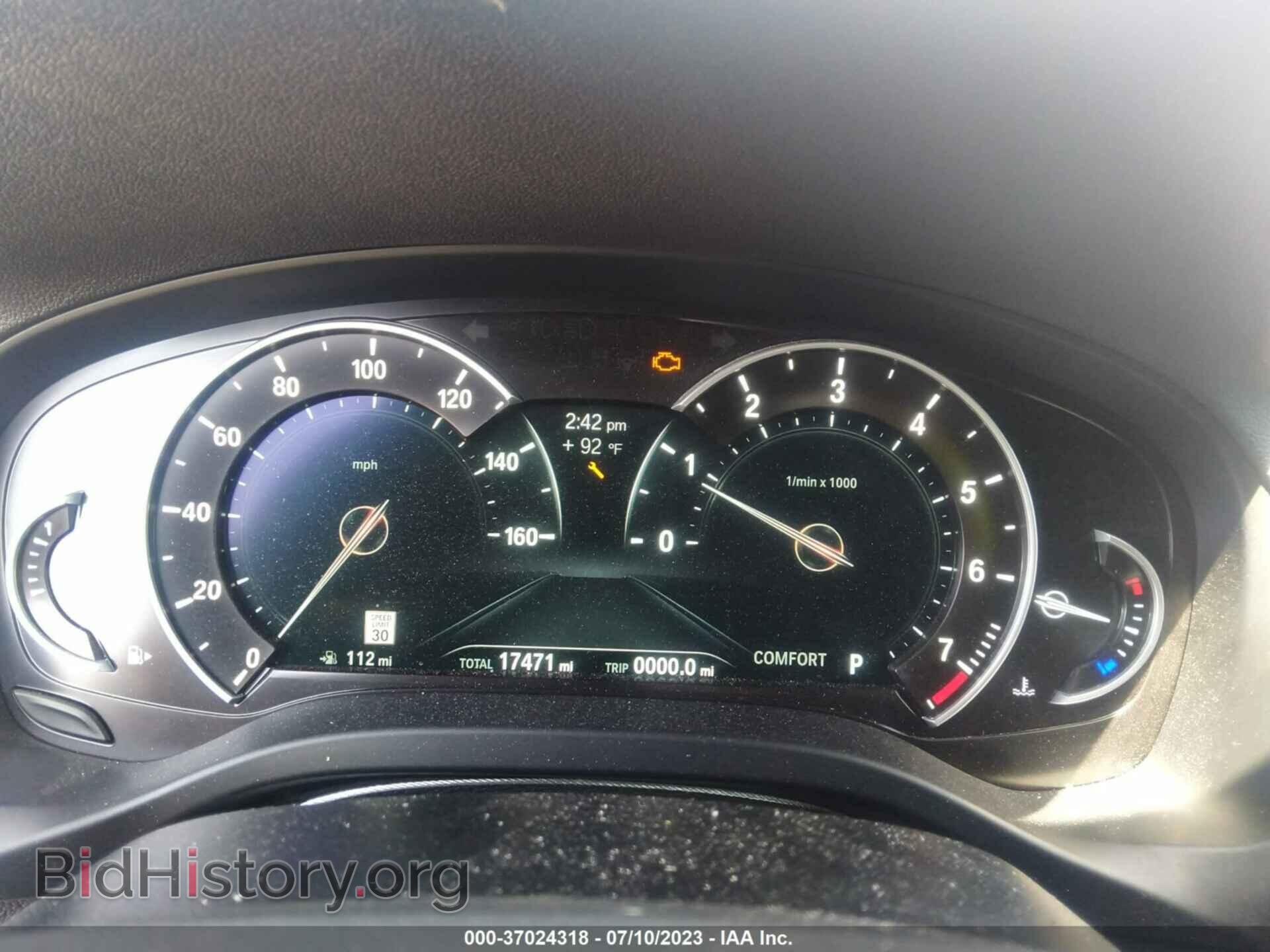 2019 BMW X3 - VIN: 5UXTR7C58KLR45801 - Фото 7