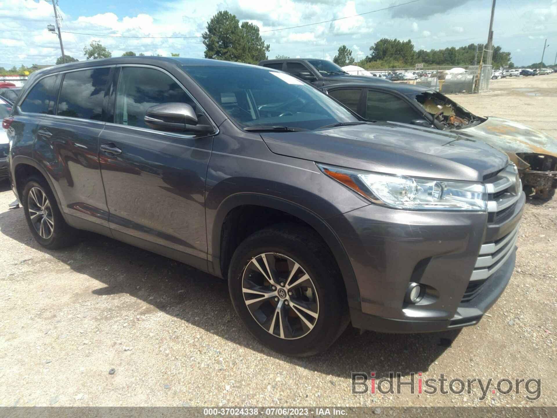 Photo 5TDZZRFH9KS316981 - TOYOTA HIGHLANDER 2019