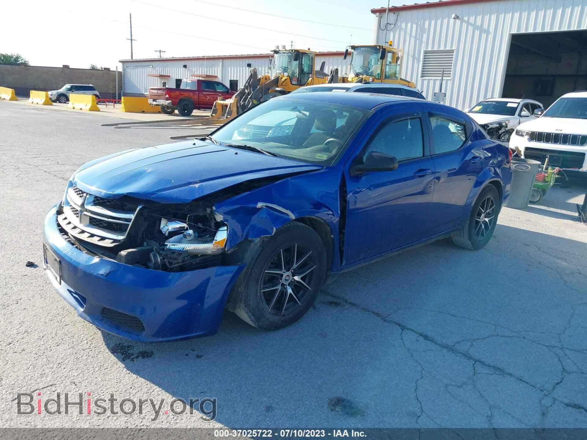2013 DODGE AVENGER - VIN: 1C3CDZAB6DN700849 - Photo 2
