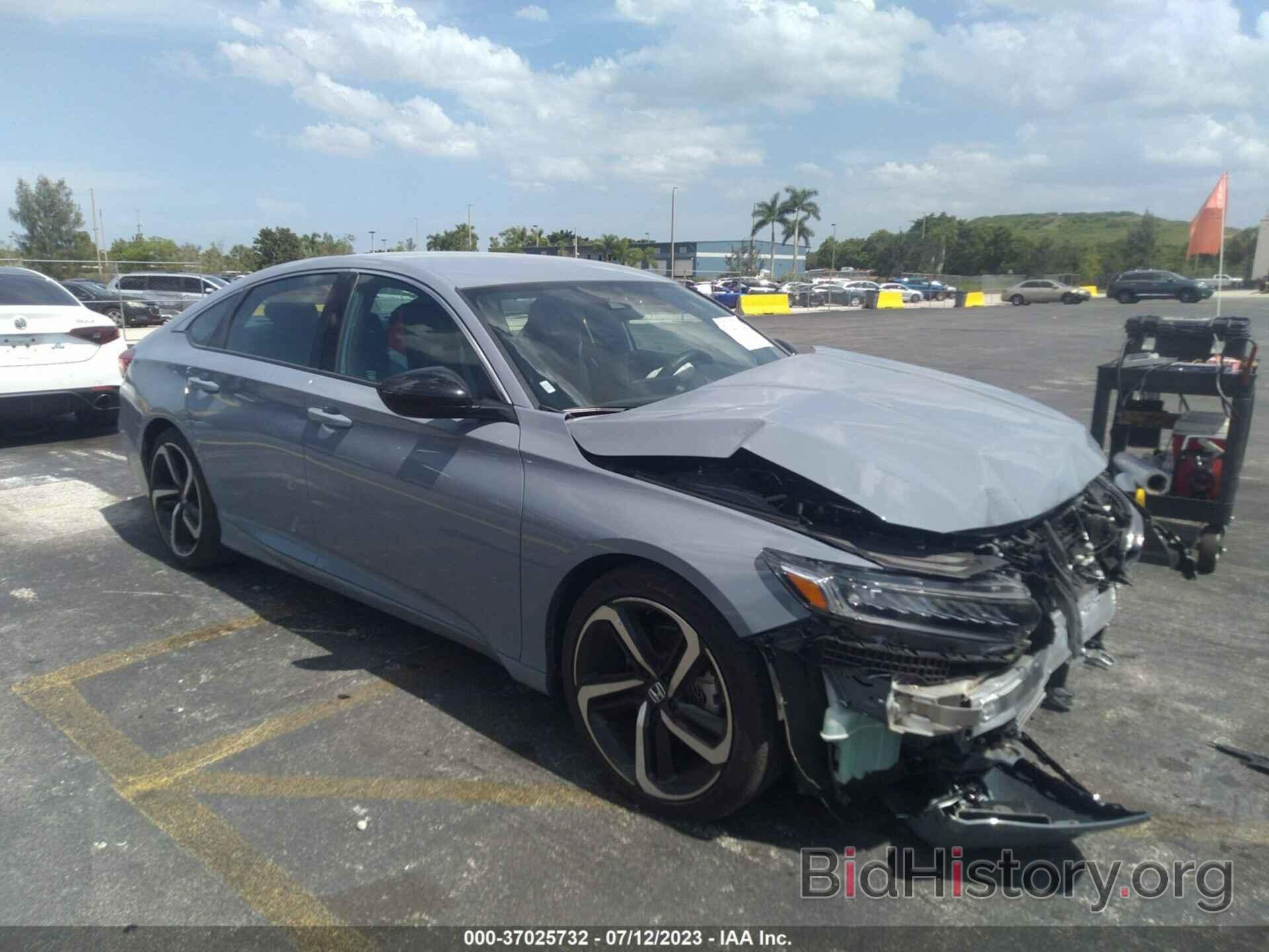 Photo 1HGCV1F30NA047764 - HONDA ACCORD SEDAN 2022