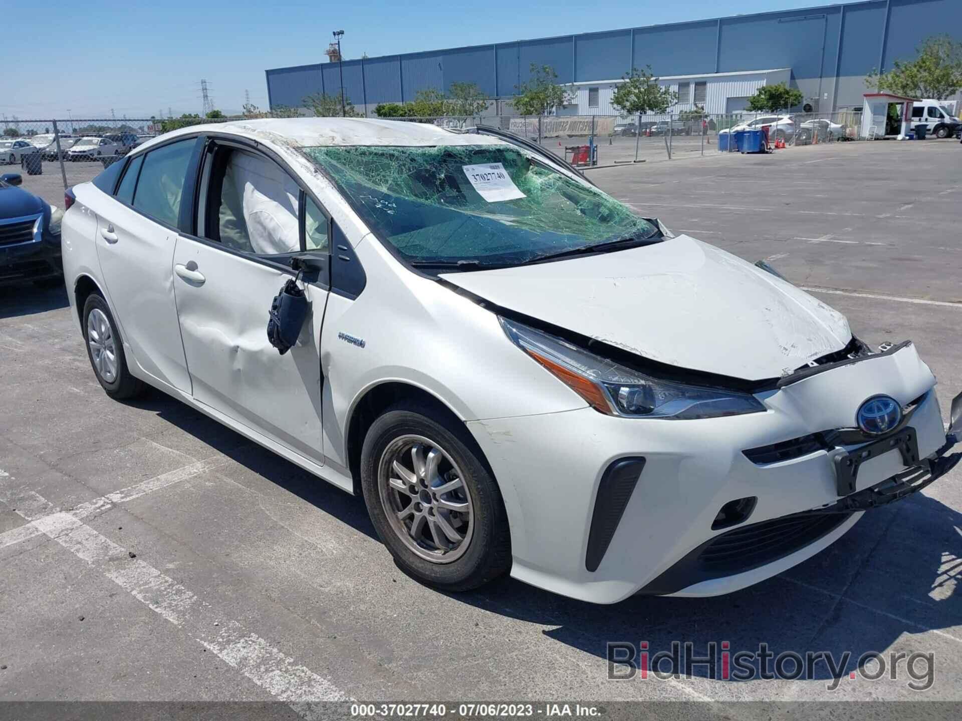 Photo JTDKARFU9K3084017 - TOYOTA PRIUS 2019