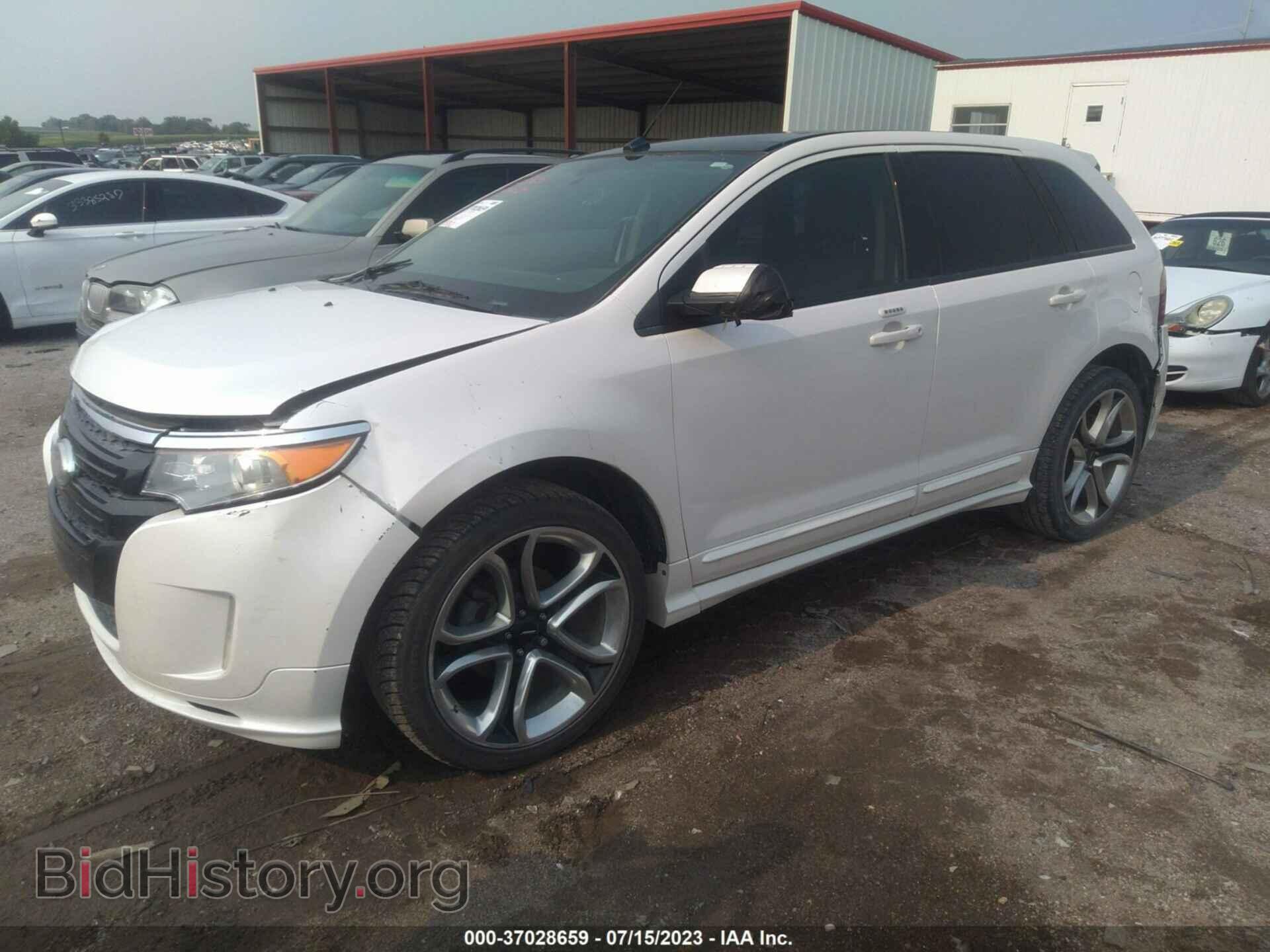 2014 FORD EDGE - VIN: 2FMDK3AK3EBA15252 - Фото 2