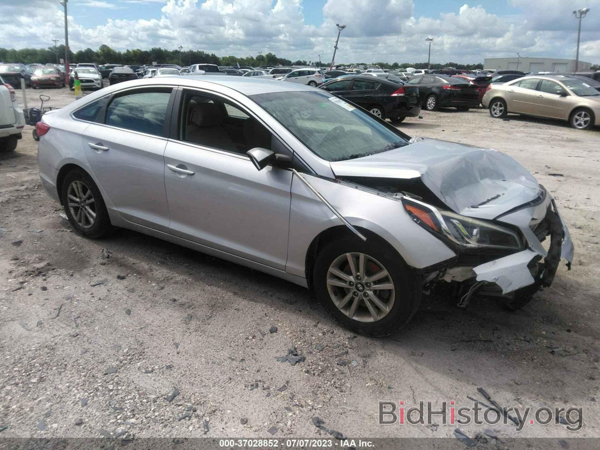 Photo 5NPE24AF2GH396990 - HYUNDAI SONATA 2016