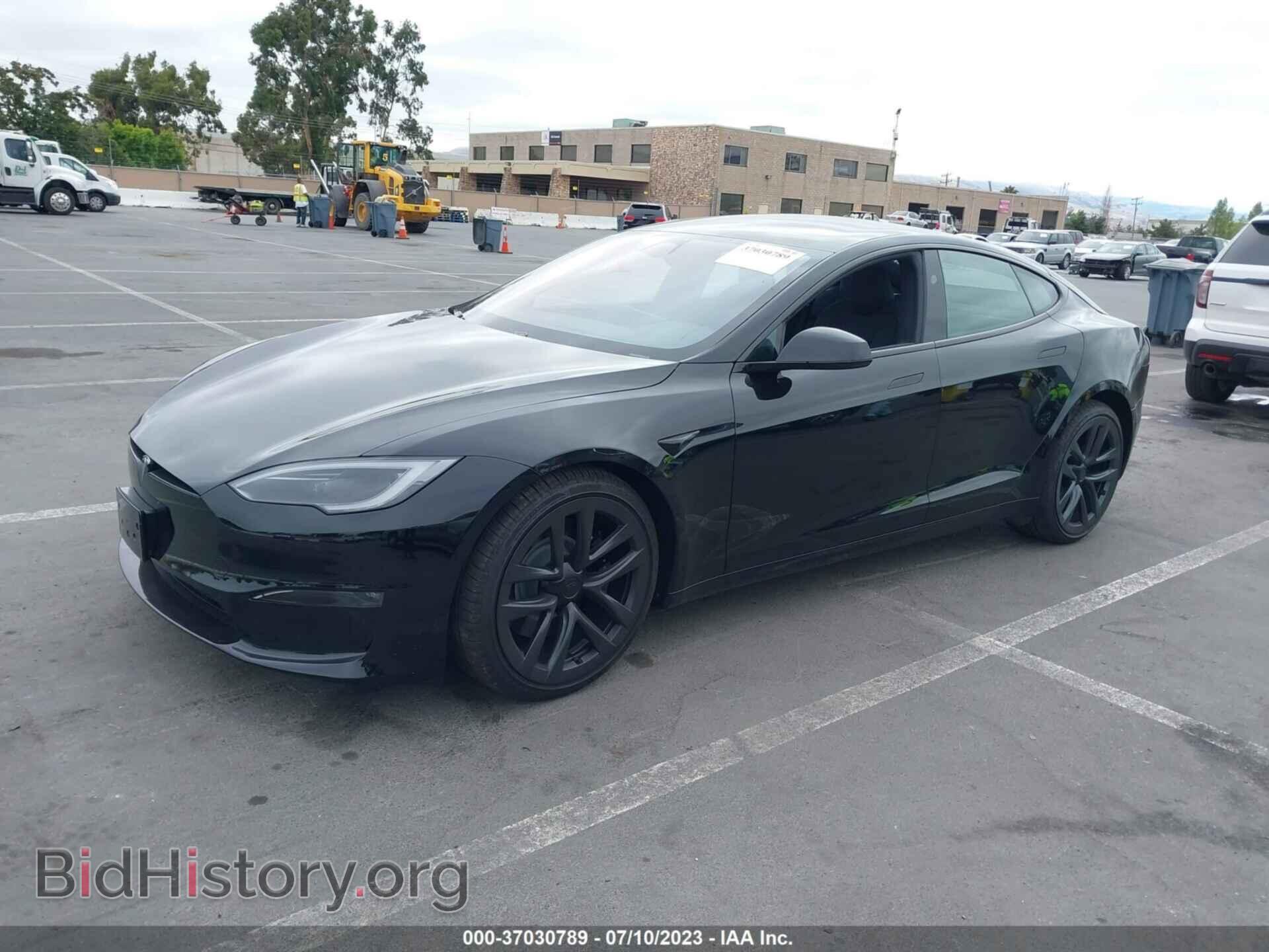 2023 TESLA MODEL S - VIN: 5YJSA1E55PF510484 - Фото 2