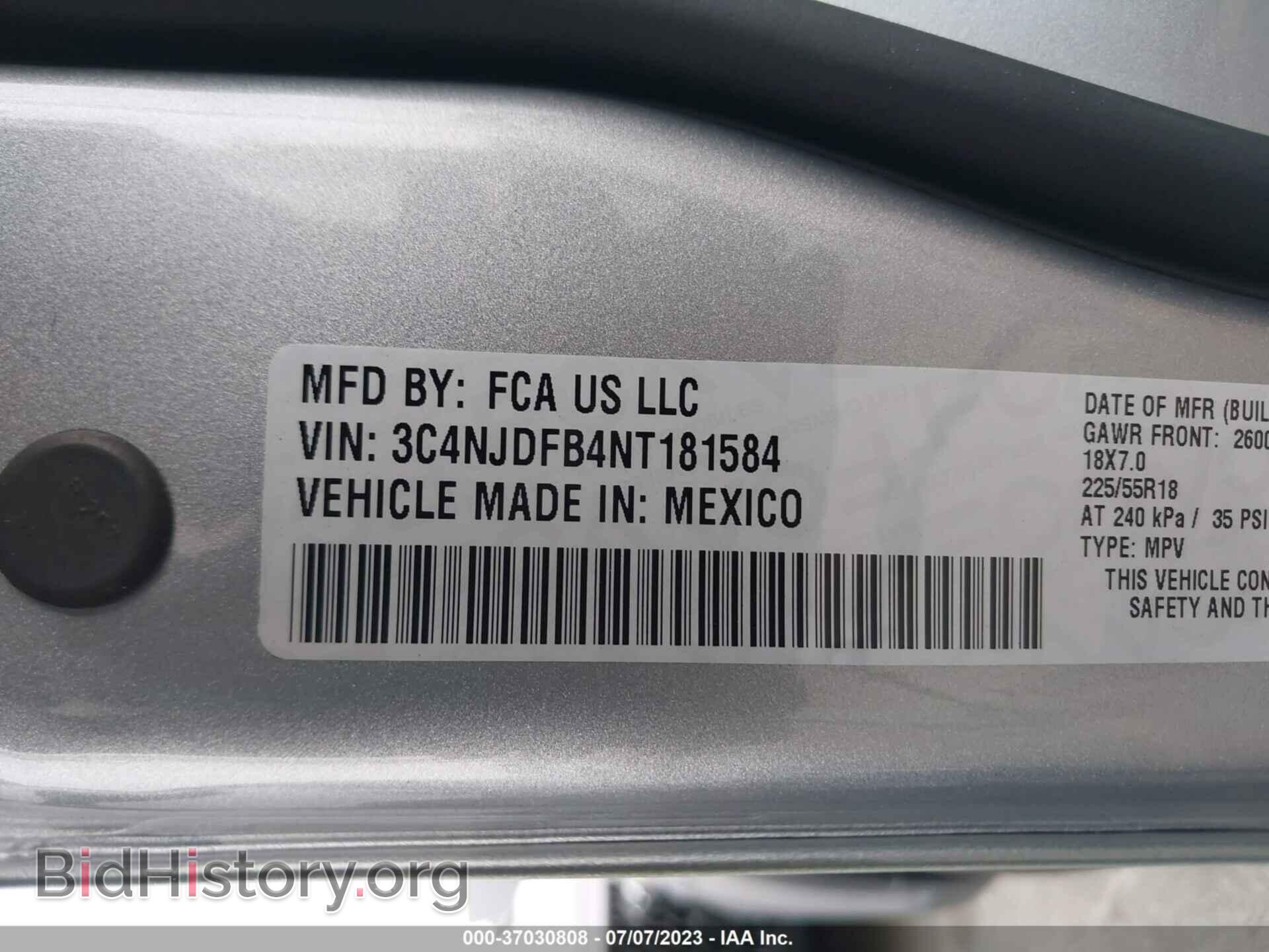 2022 JEEP COMPASS - VIN: 3C4NJDFB4NT181584 - Фото 9