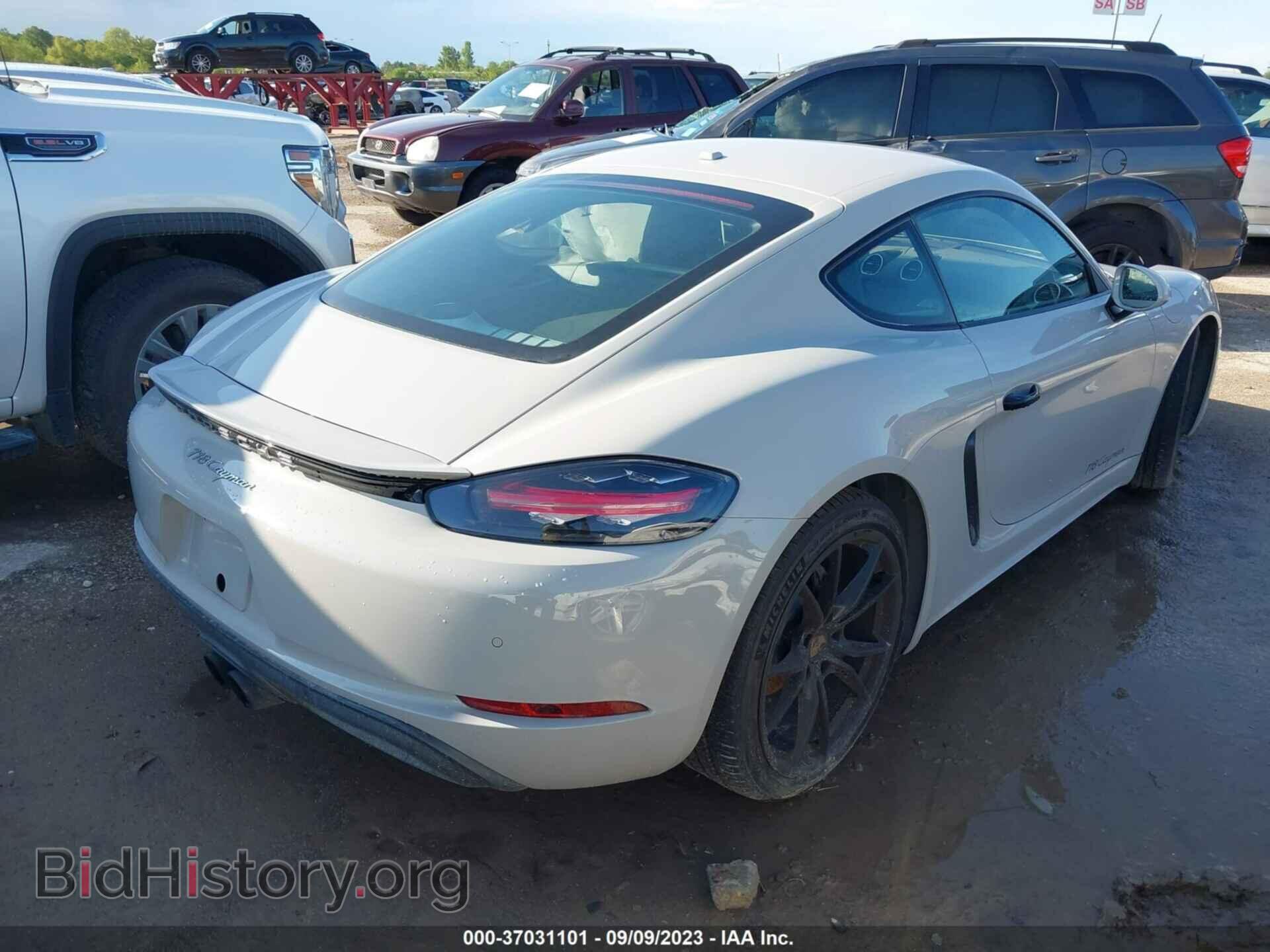 2018 PORSCHE 718 CAYMAN - VIN: WP0AA2A88JS260198 - Фото 4
