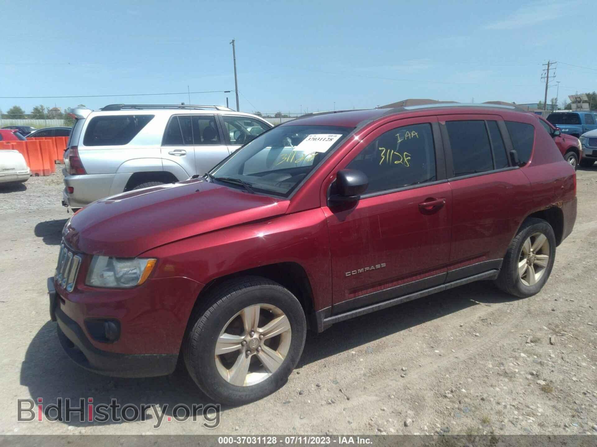 2012 JEEP COMPASS - VIN: 1C4NJDEB2CD572639 - Фото 2