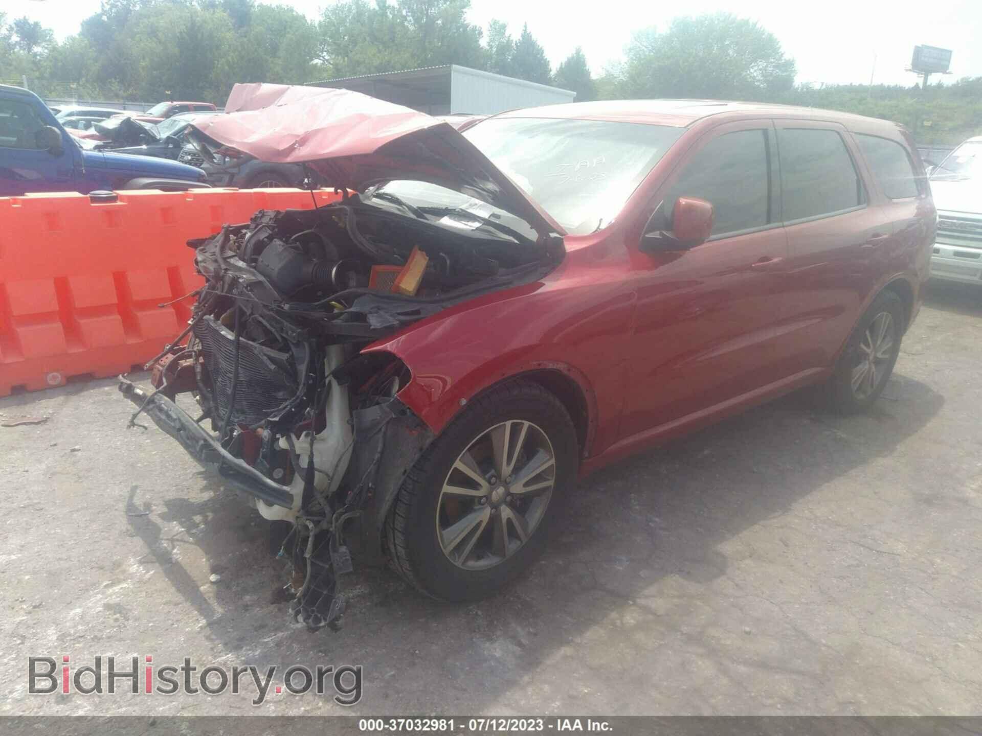 2013 DODGE DURANGO - VIN: 1C4SDHCT0DC659847 - Фото 2