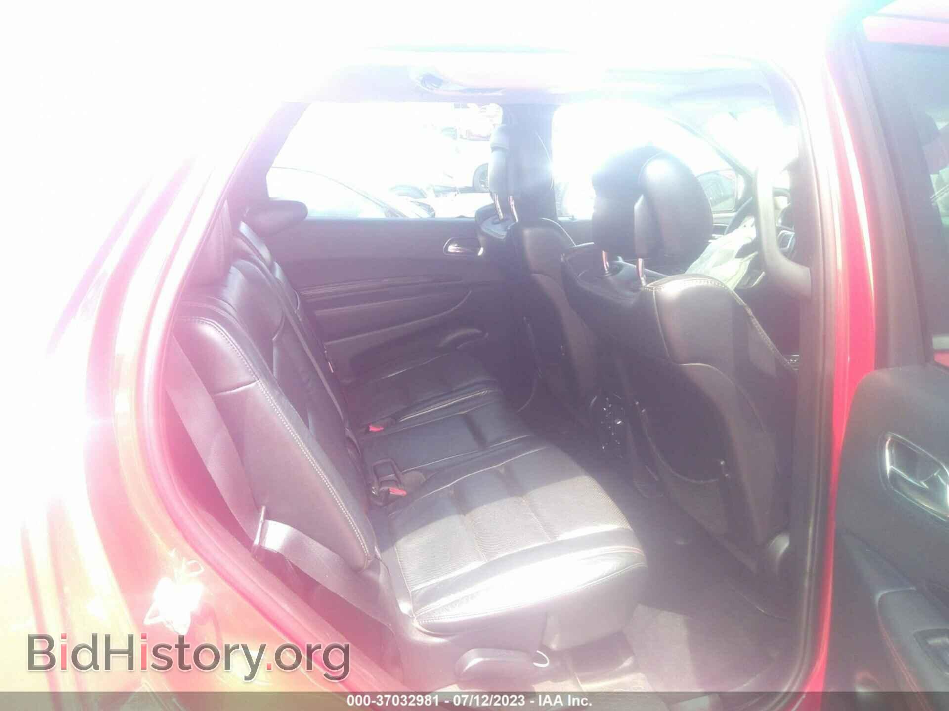 2013 DODGE DURANGO - VIN: 1C4SDHCT0DC659847 - Фото 8