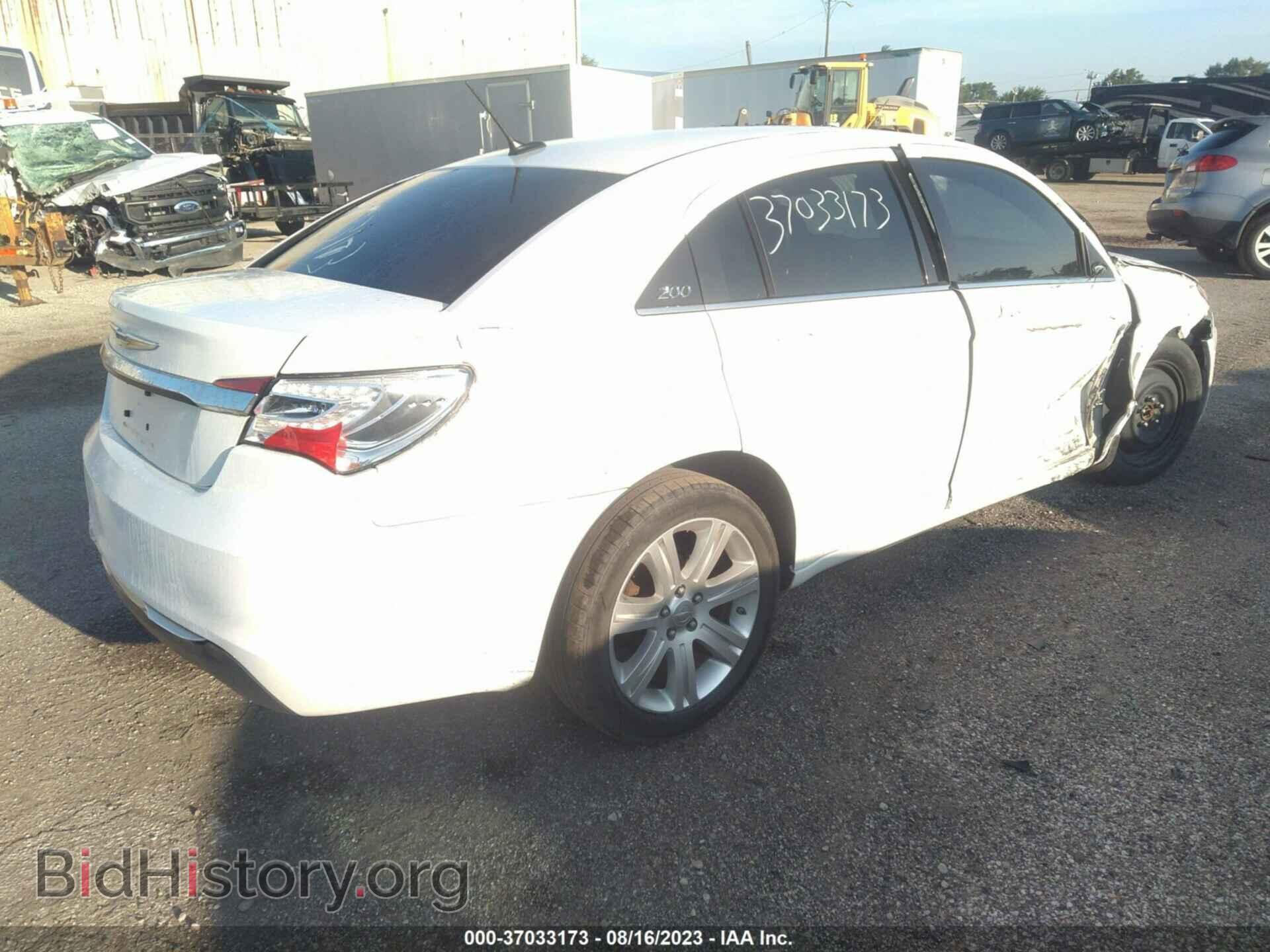 2013 CHRYSLER 200 - VIN: 1C3CCBBB0DN692045 - Фото 4