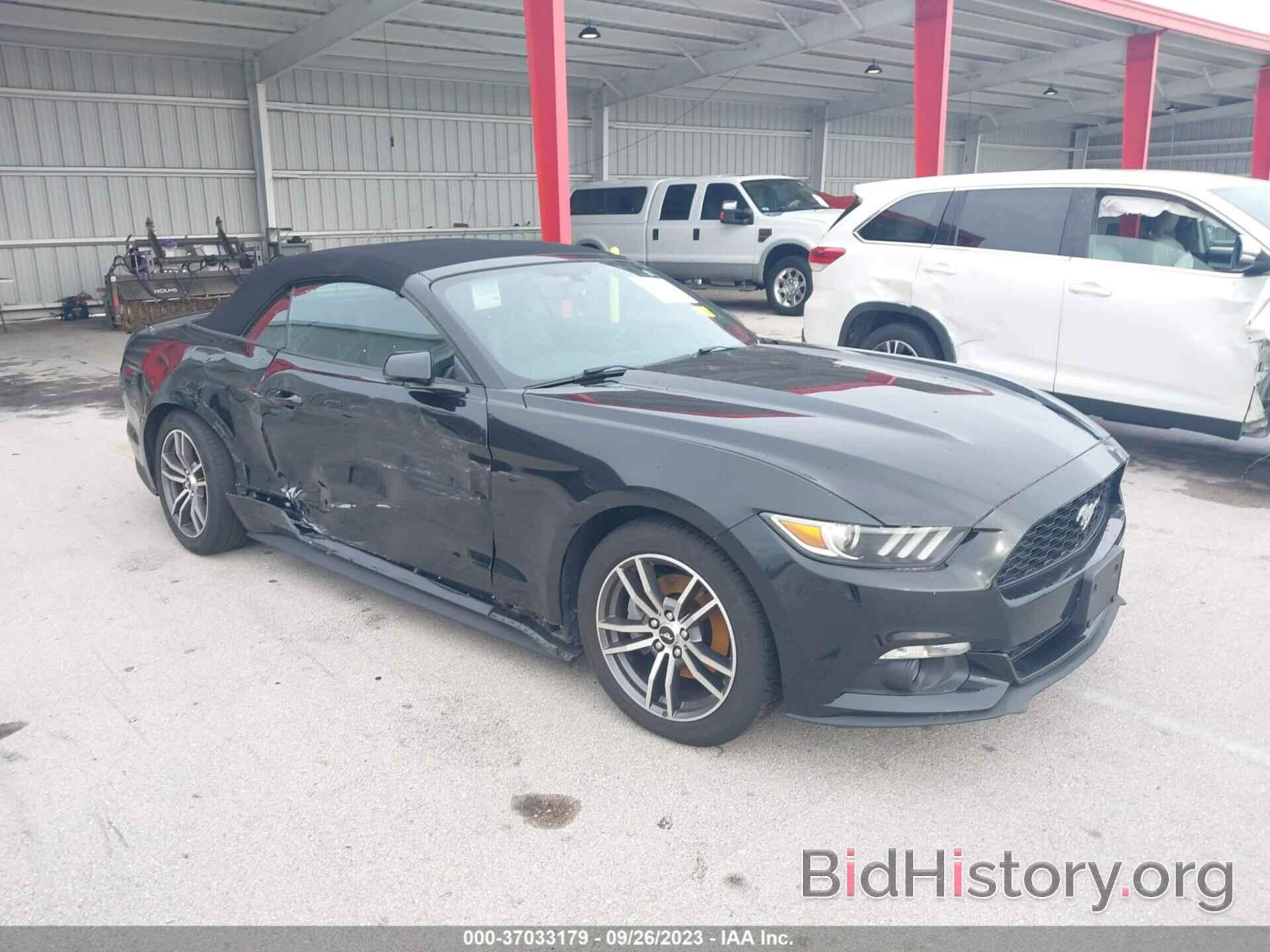 Photo 1FATP8UH3H5295378 - FORD MUSTANG 2017