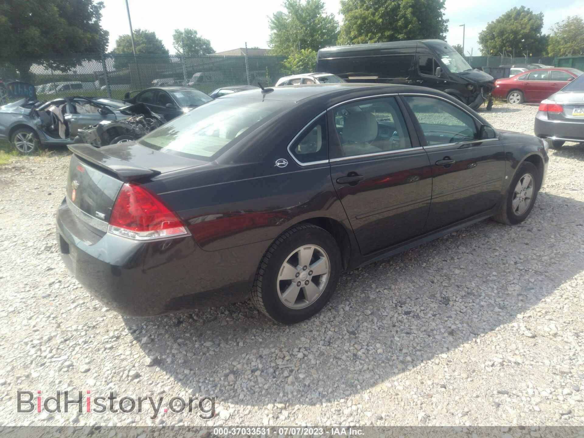 2009 CHEVROLET IMPALA - VIN: 2G1WT57K091242514 - Фото 4