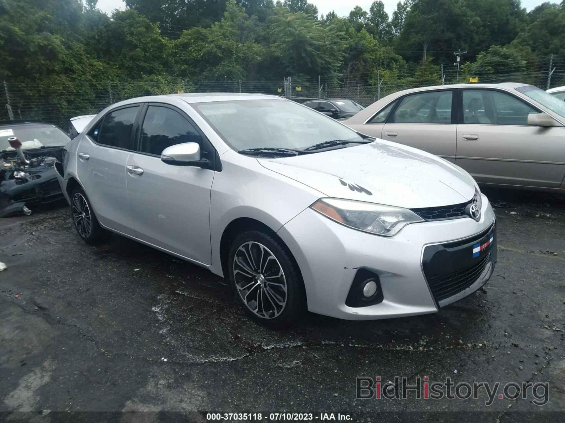 Photo 2T1BURHE5FC282460 - TOYOTA COROLLA 2015