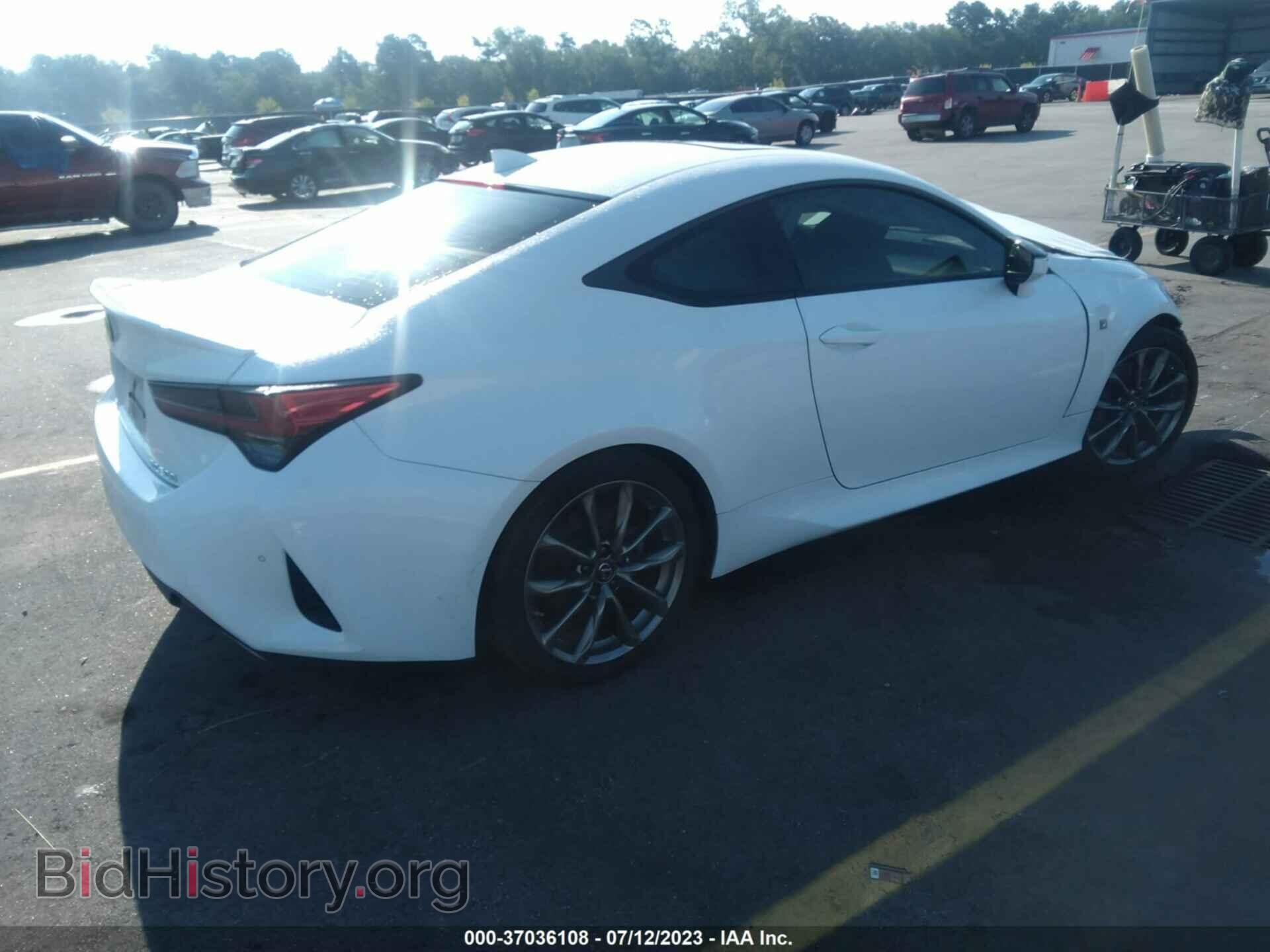 2019 LEXUS RC - VIN: JTHHA5BC3K5010417 - Фото 4