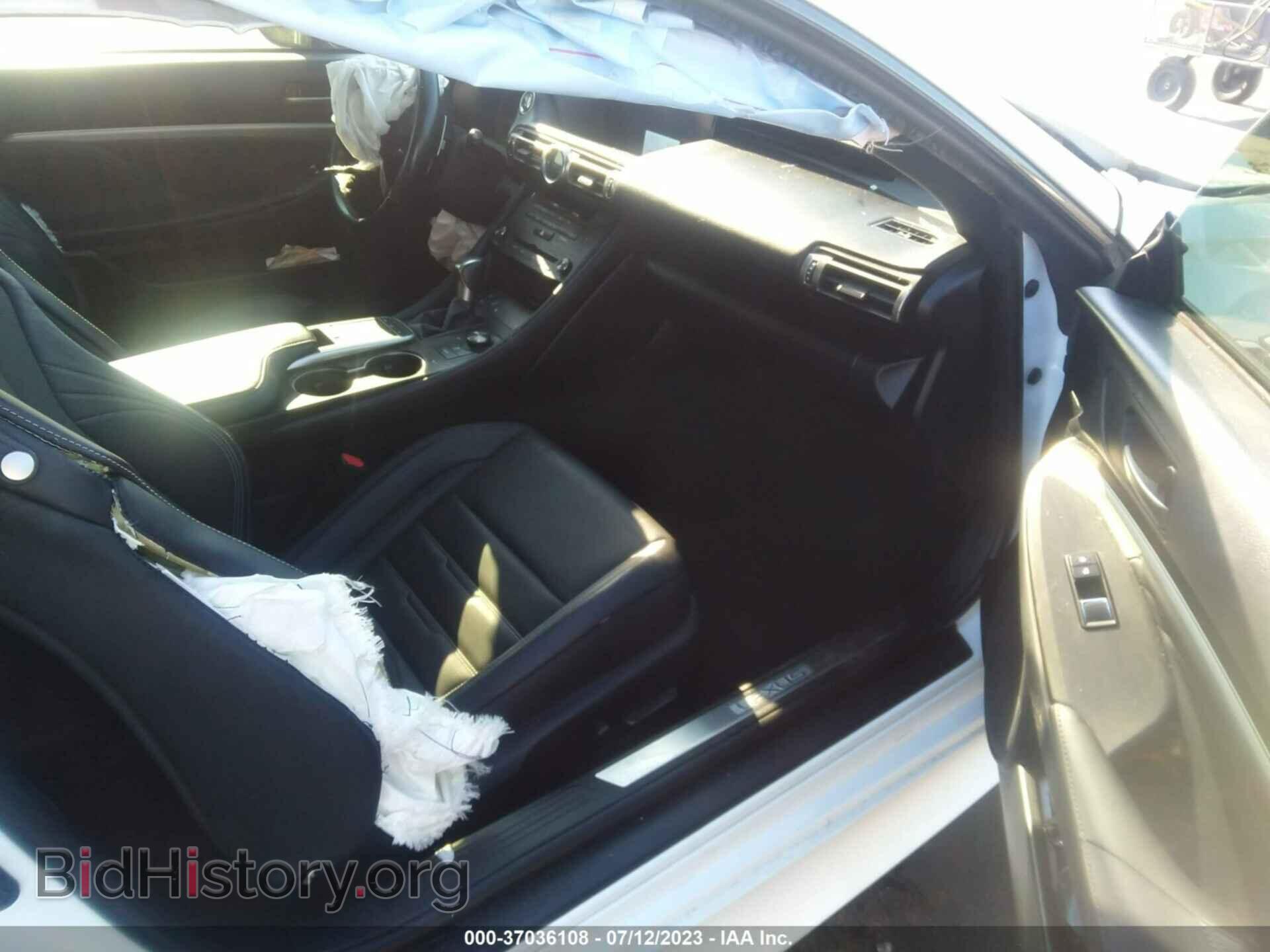 2019 LEXUS RC - VIN: JTHHA5BC3K5010417 - Фото 5