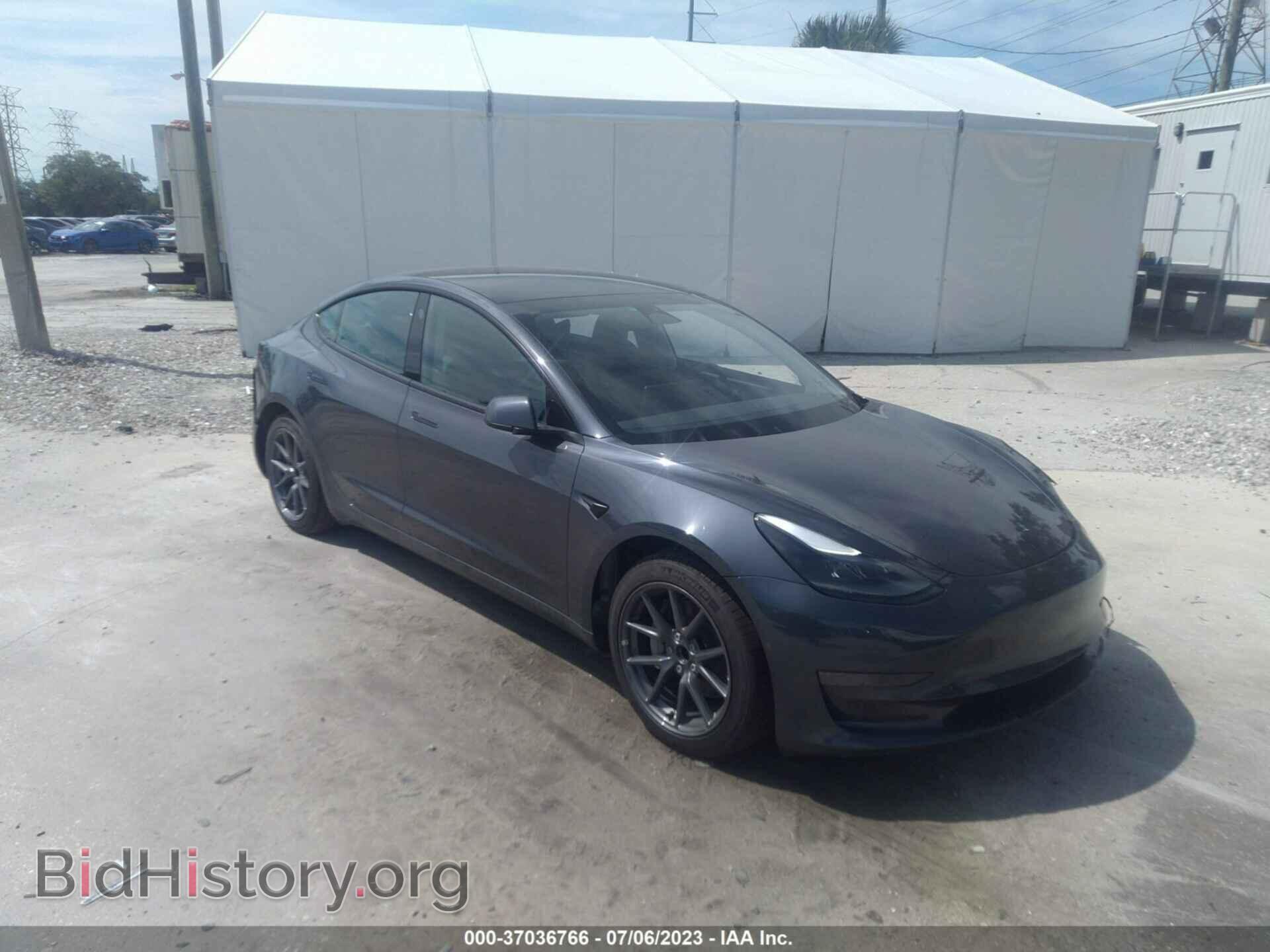 Фотография 5YJ3E1EA6NF344785 - TESLA MODEL 3 2022