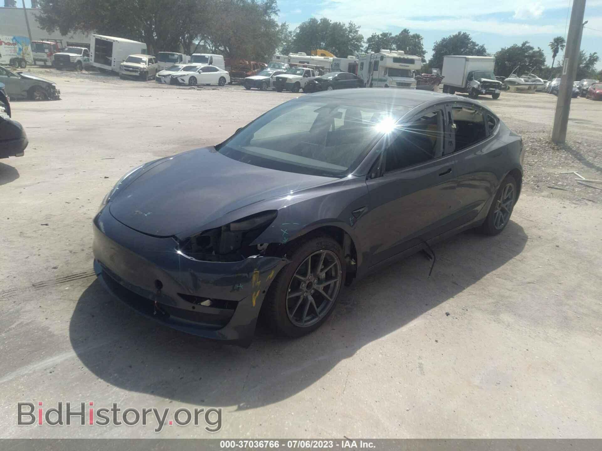 2022 TESLA MODEL 3 - VIN: 5YJ3E1EA6NF344785 - Photo 2