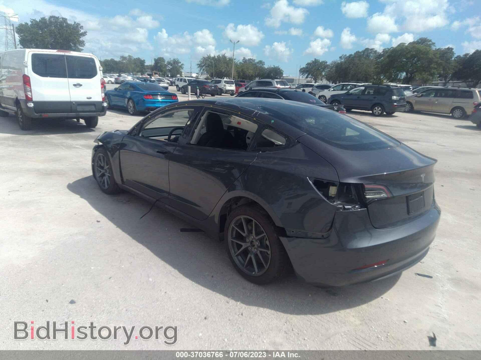 2022 TESLA MODEL 3 - VIN: 5YJ3E1EA6NF344785 - Photo 3