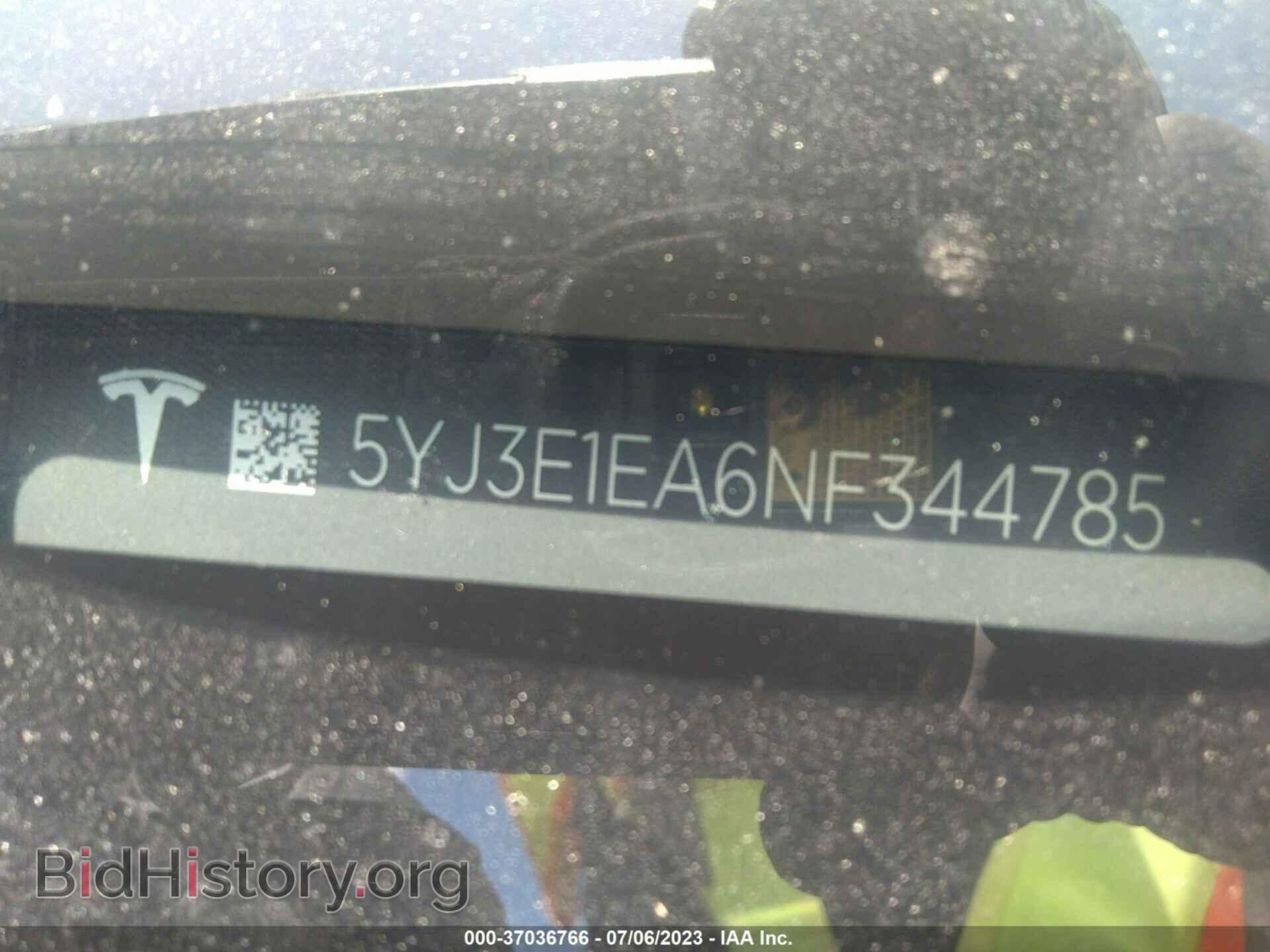 2022 TESLA MODEL 3 - VIN: 5YJ3E1EA6NF344785 - Photo 9